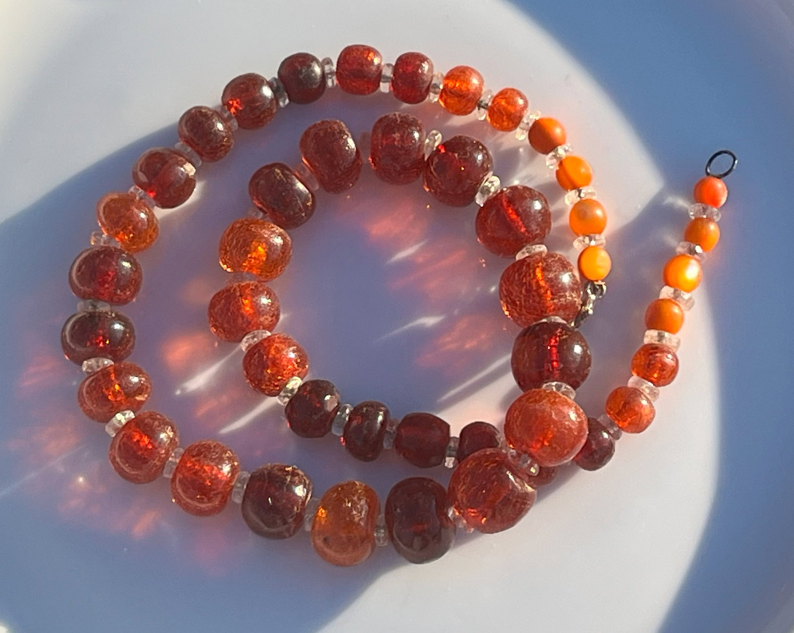 Antique Amber Necklace (1 of 4)