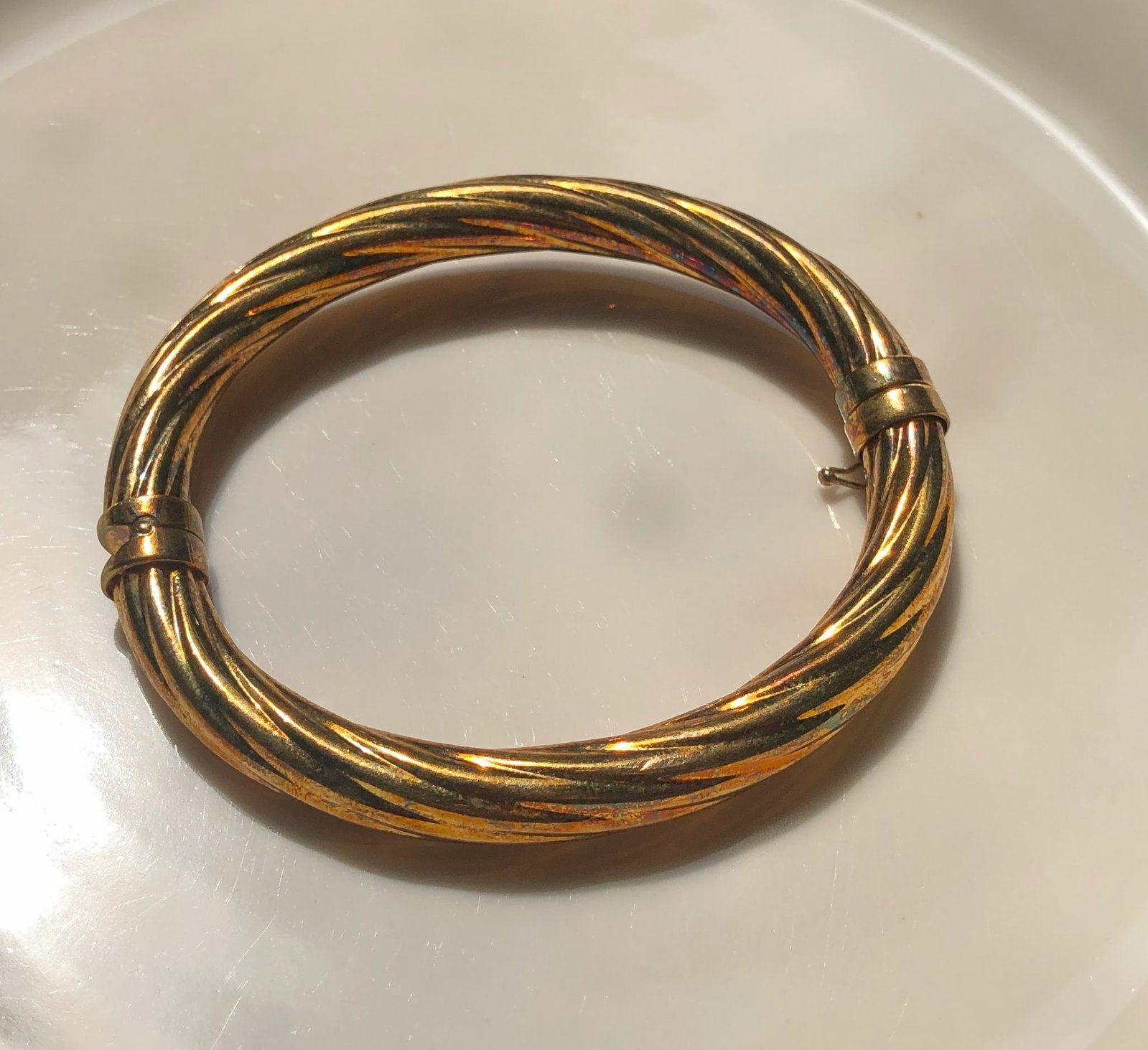 Vintage silver Bracelet: Vintage silver Bracelet, weight 17.4g