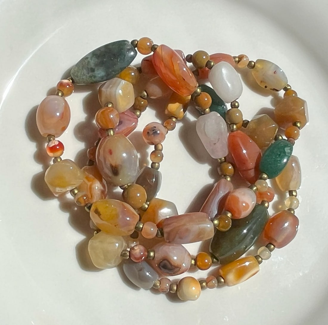 Vintage Garnet Necklace: Vintage Garnet Necklace