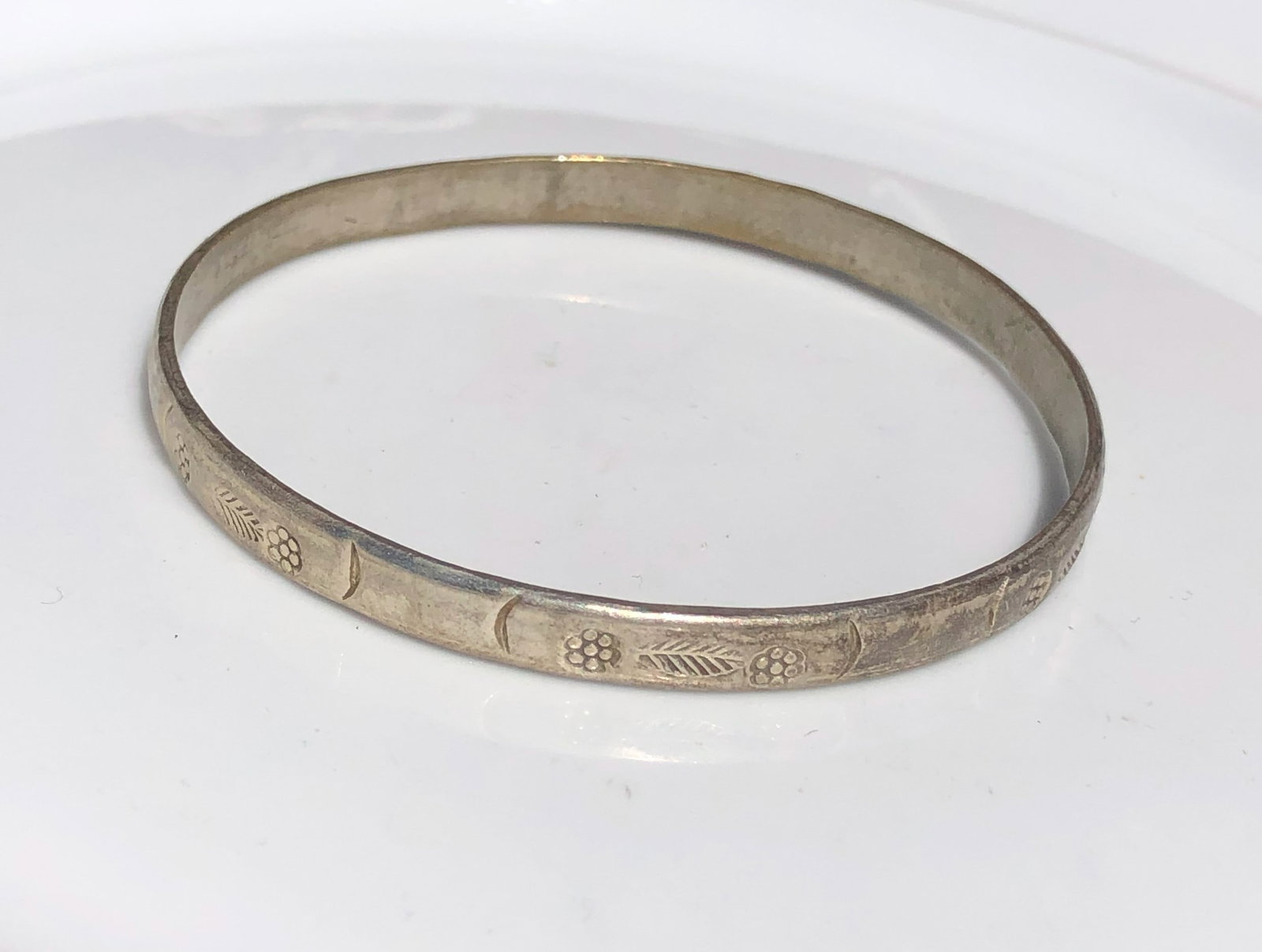 Vintage Silver Bracelet (1 of 2)