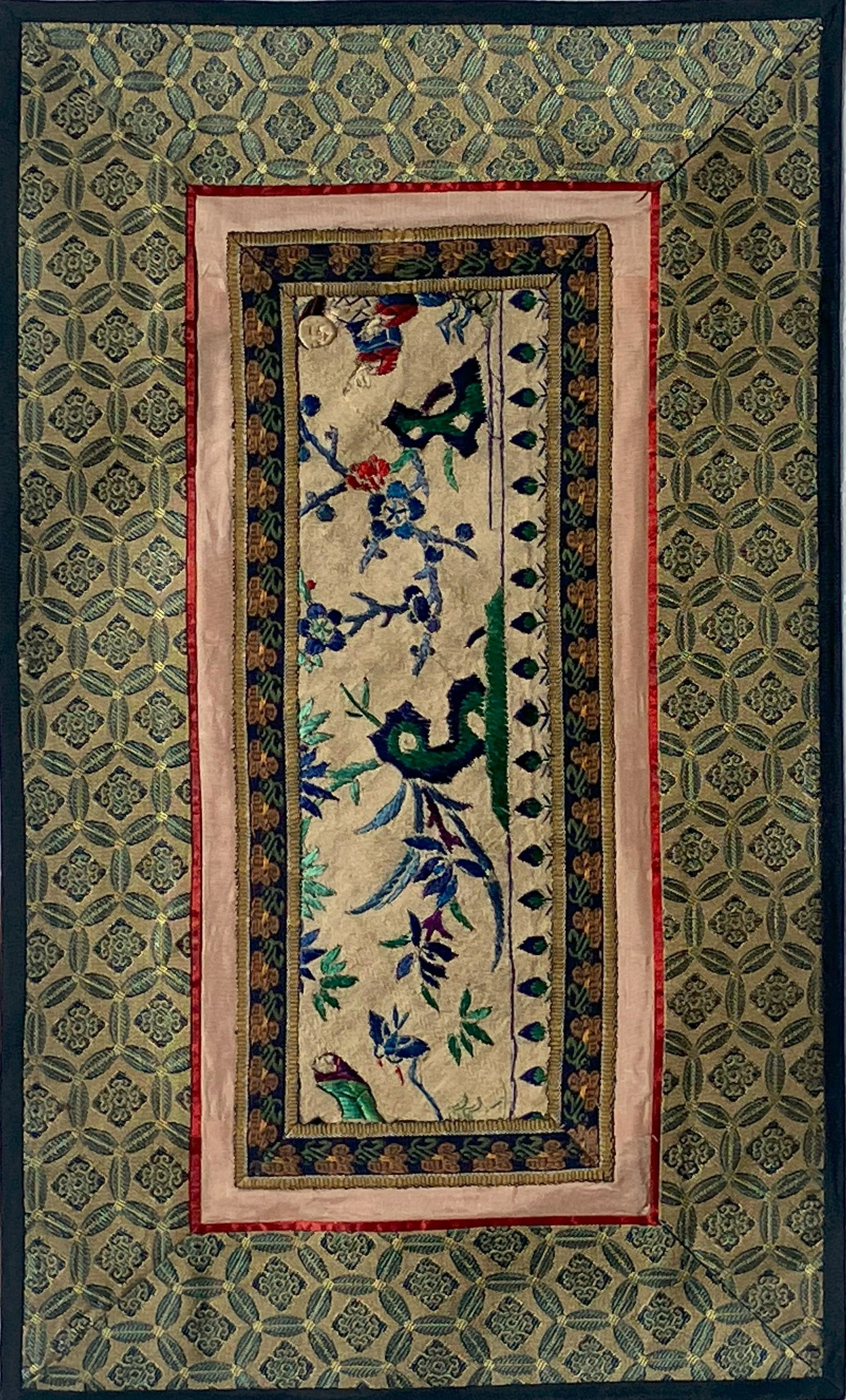 Vintage Embroidery Panel (1 of 2)
