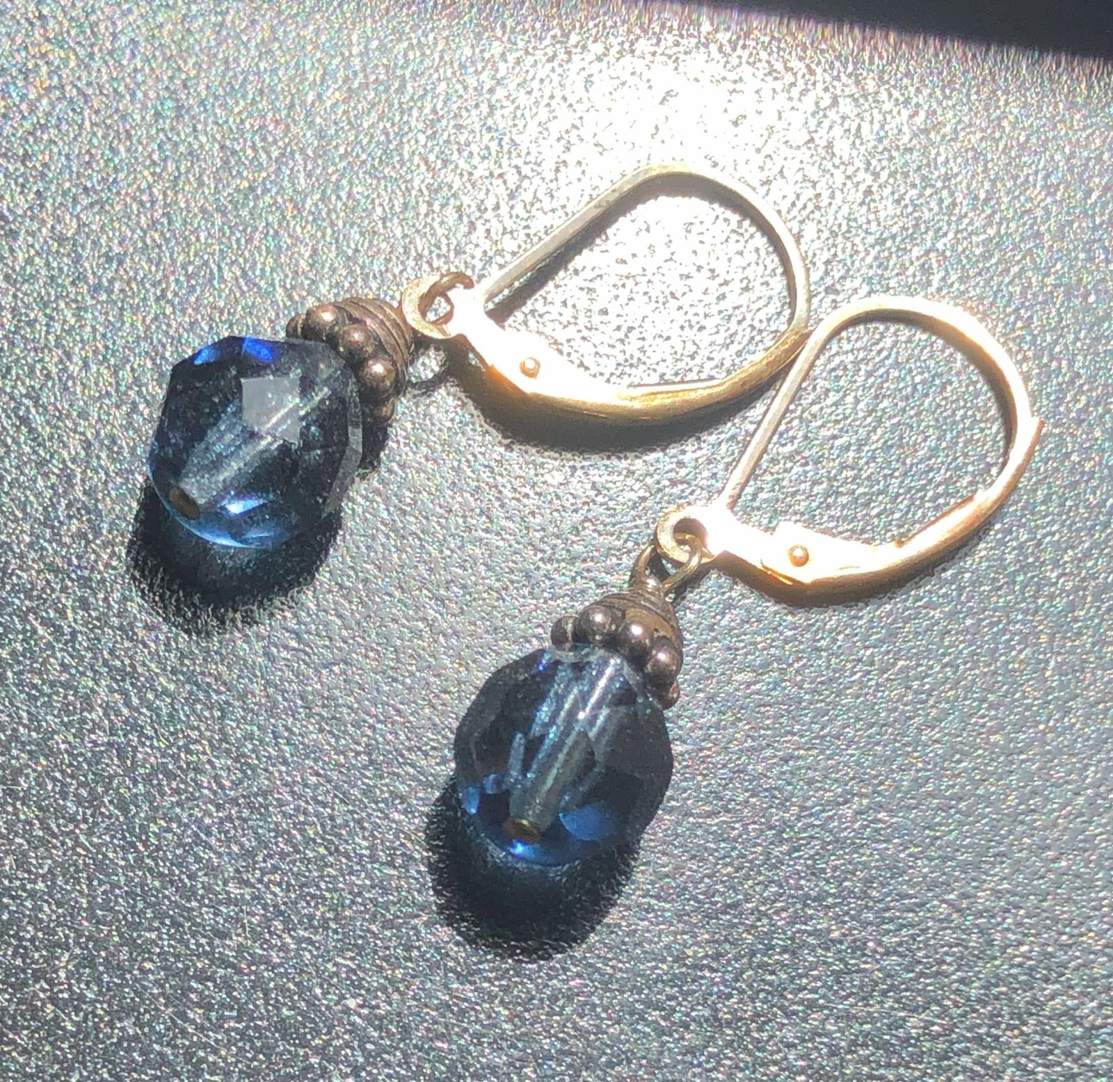 Pair of Silver Earrings: Pair of Silver Earrings