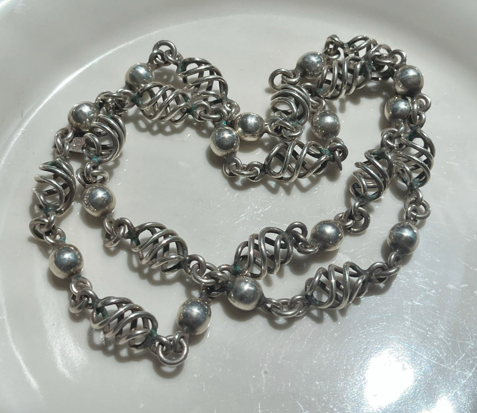 Vintage Silver Necklace (1 of 2)