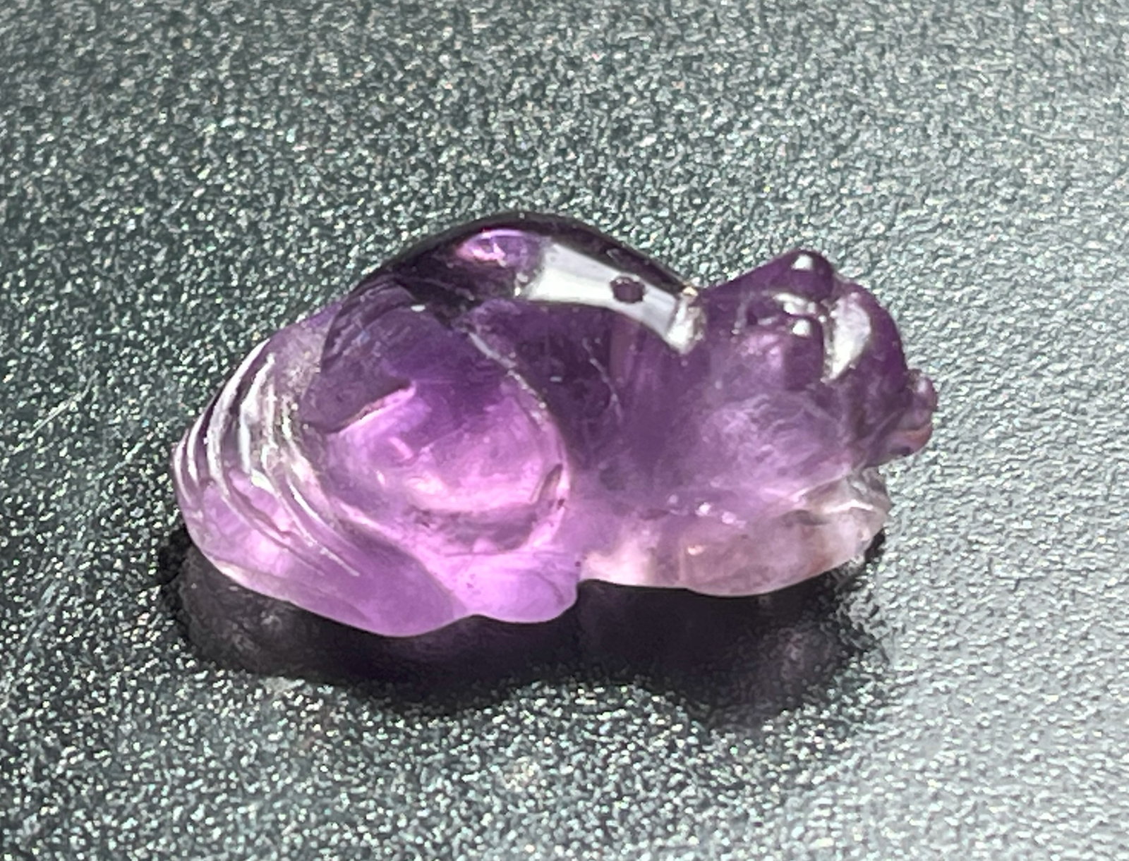 Vintage Ametrine Carving (1 of 2)