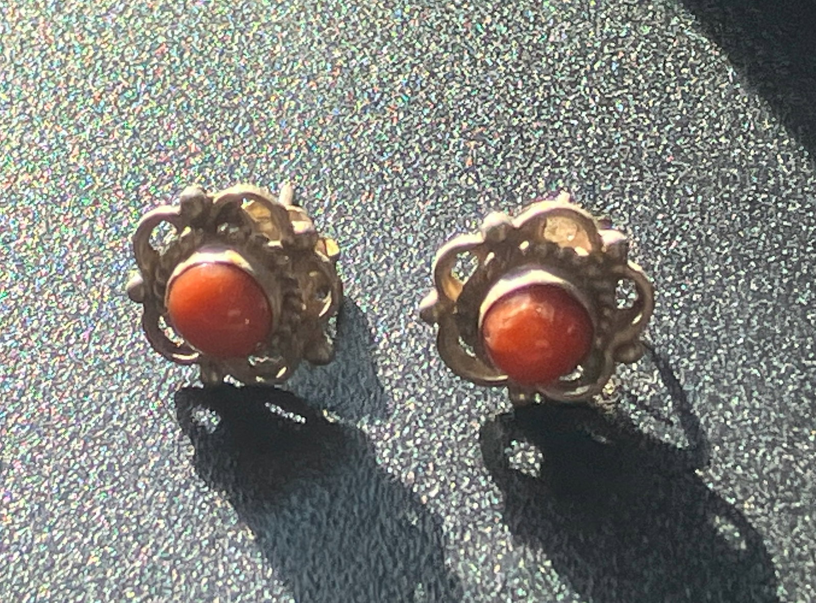 Pair of Silver Earrings: Pair of Silver Earrings