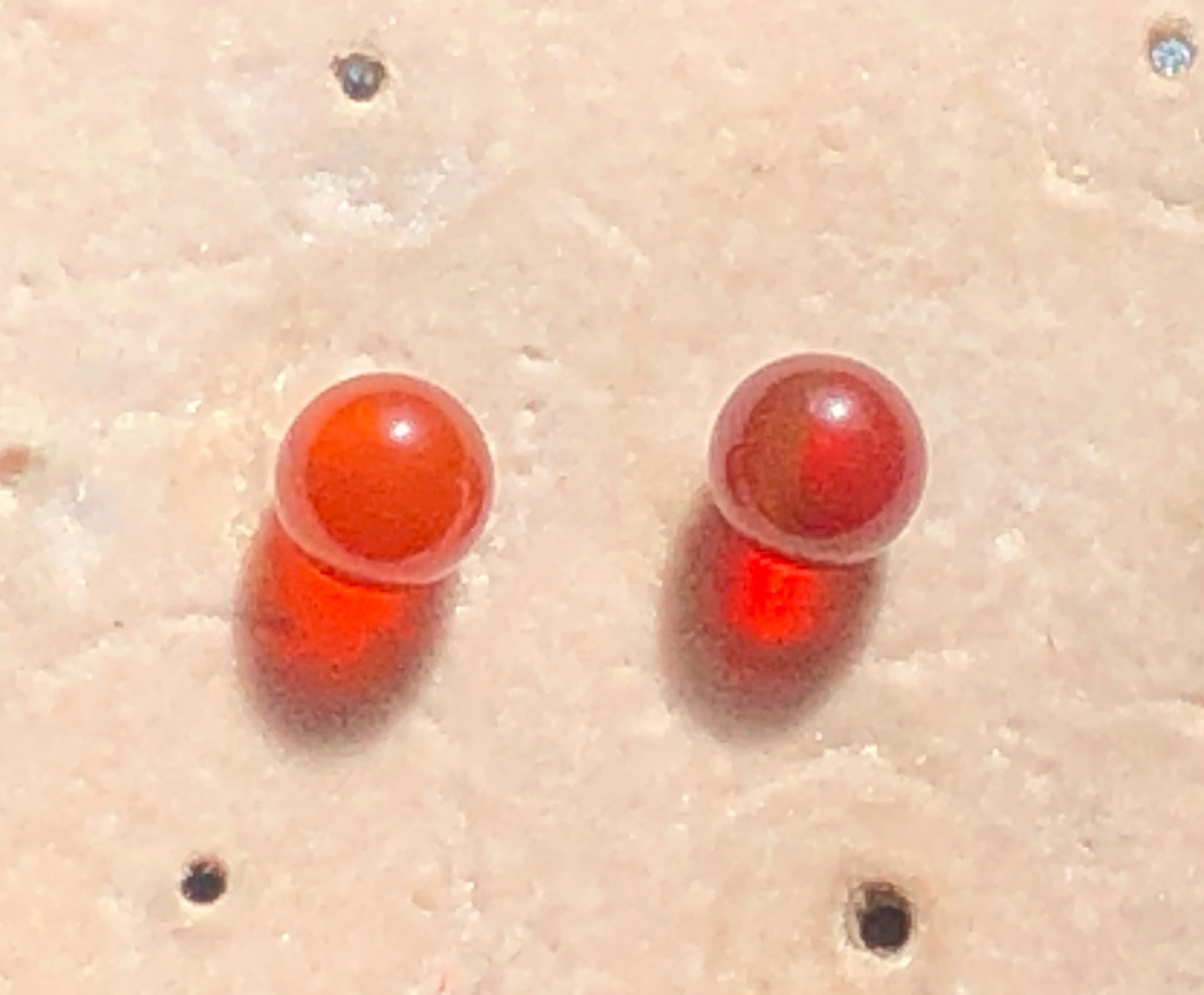 Pair of Silver Earrings: Pair of Silver Earrings