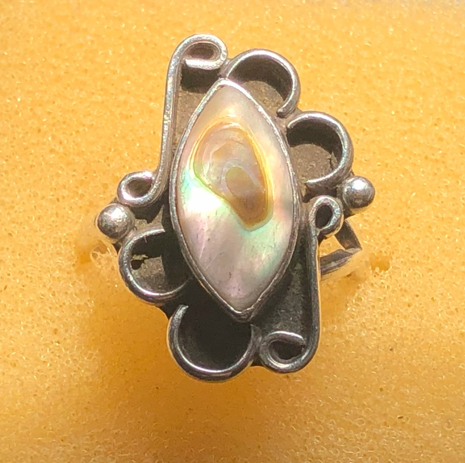 Vintage Silver Ring: Vintage Silver Ring, Size: 6