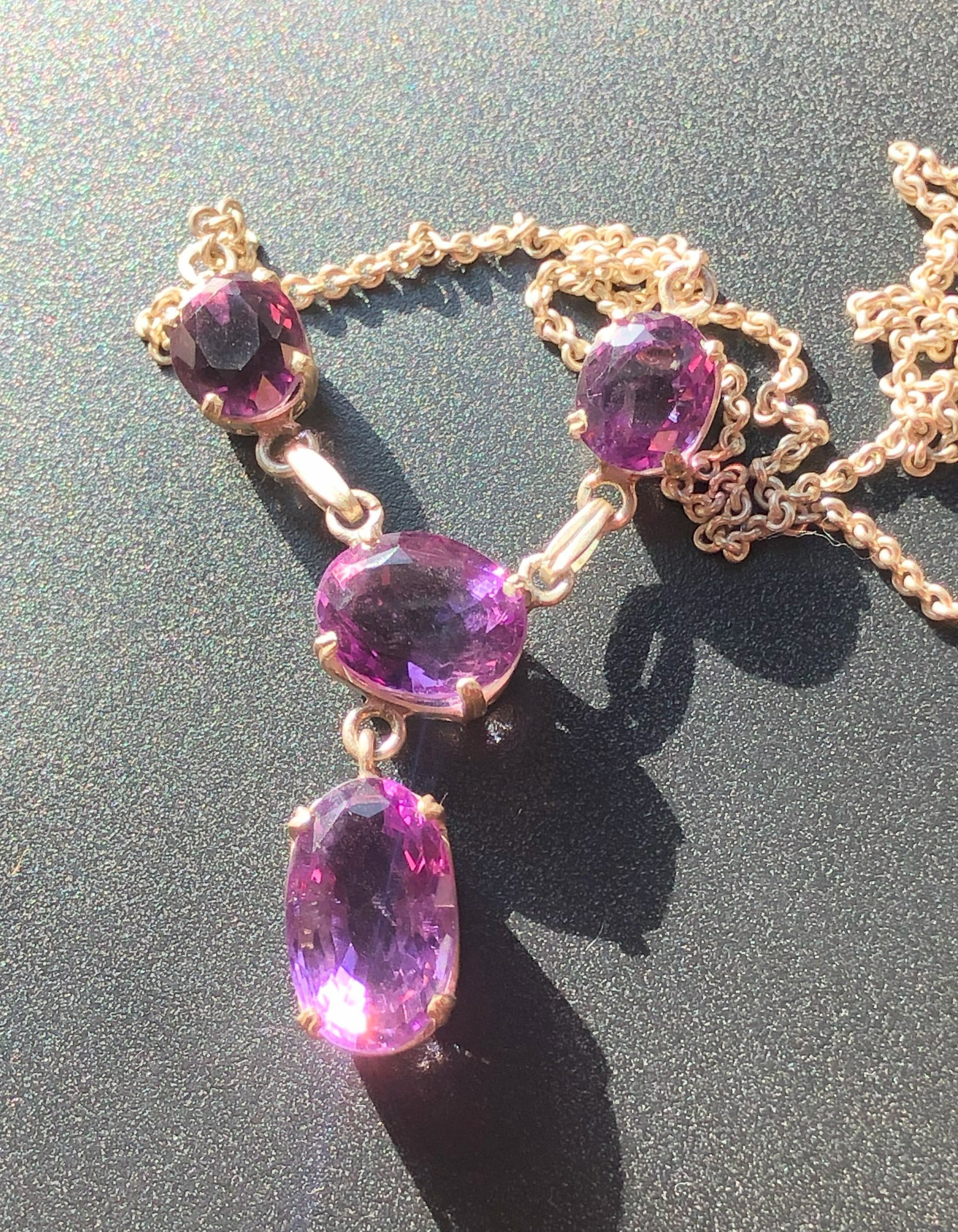 Vintage Silver Necklace: Vintage Silver Necklace, weight 15.4g