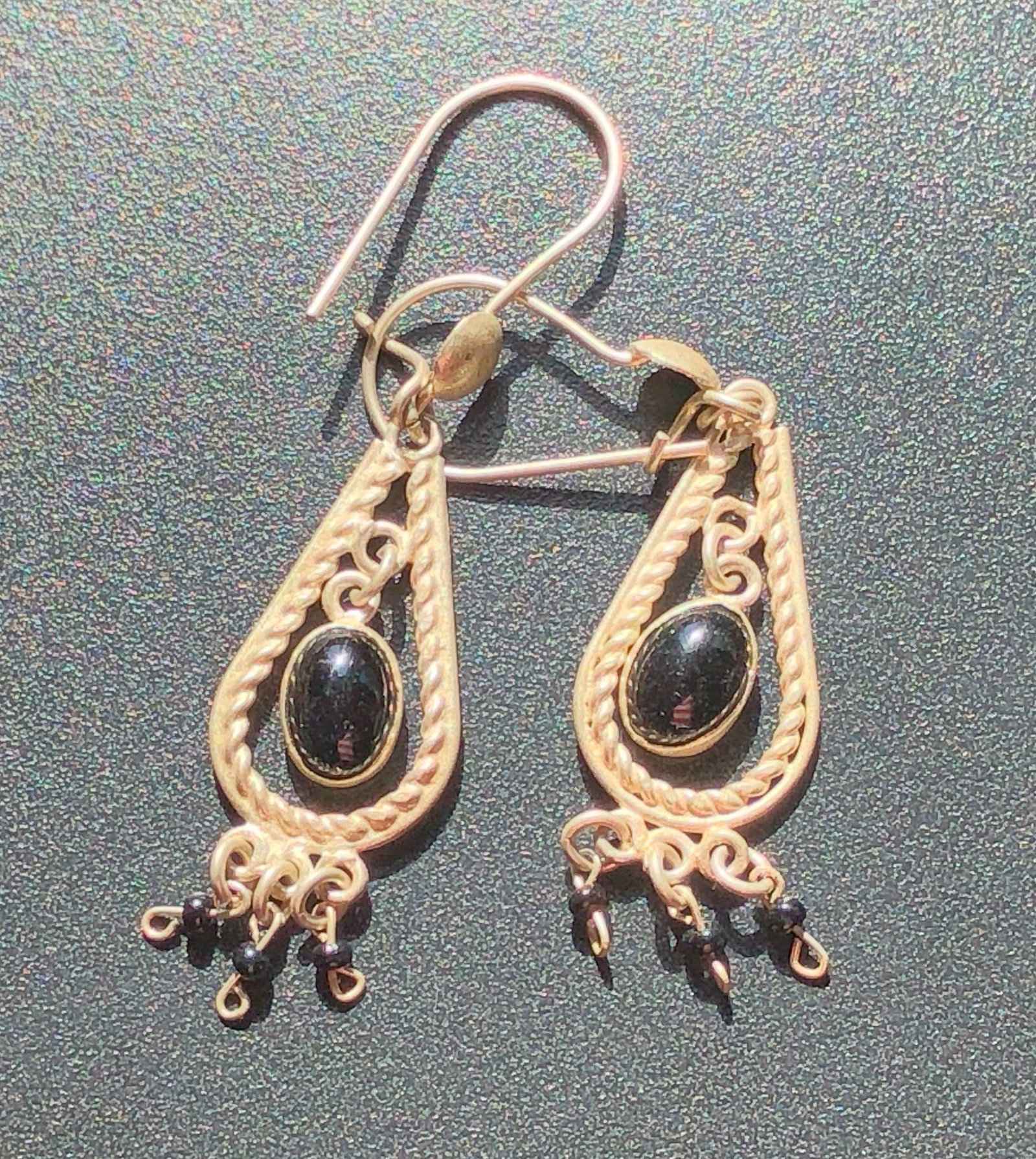 Pair of Silver Earrings: Pair of Earrings