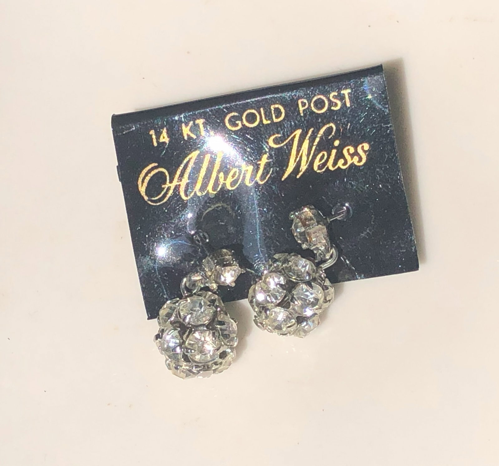 14K Gold Post Earrings: 14K Gold Post Earrings