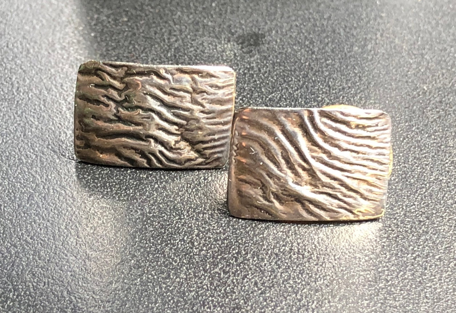 Pair of Silver Earrings: Pair of Silver Earrings