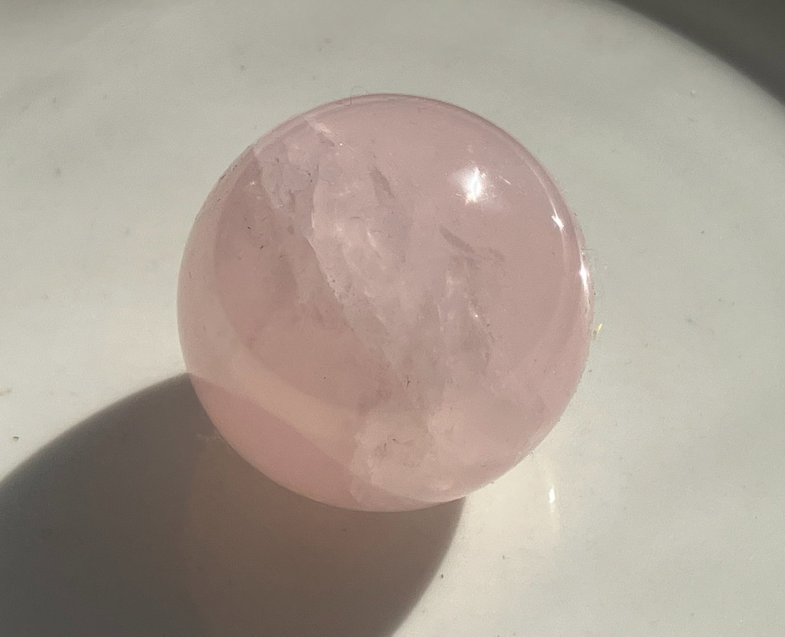 Pink Quartz Ball - 2