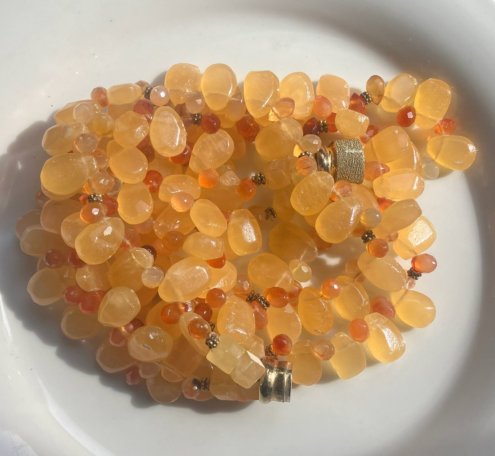 Vintage Stone Necklace