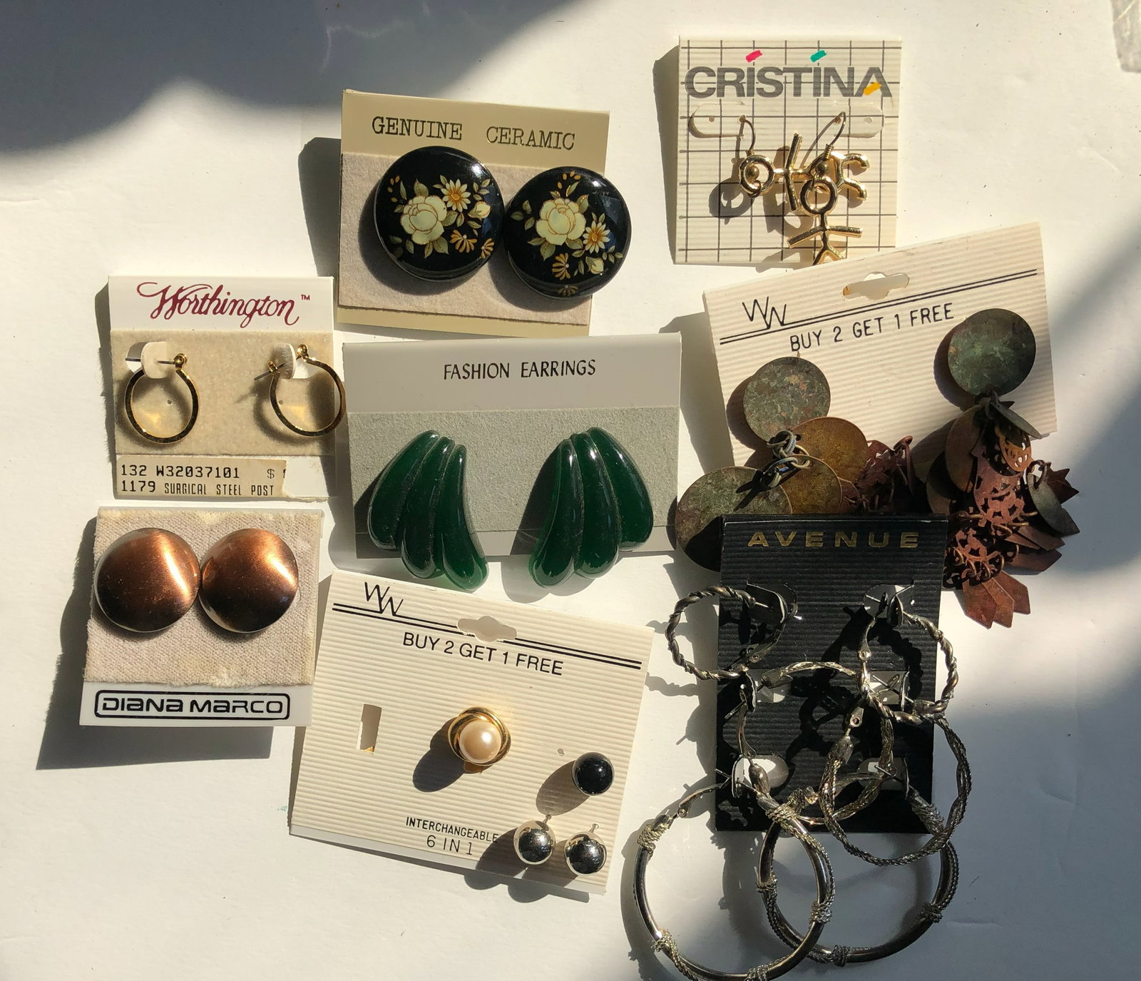 Group of Earrings