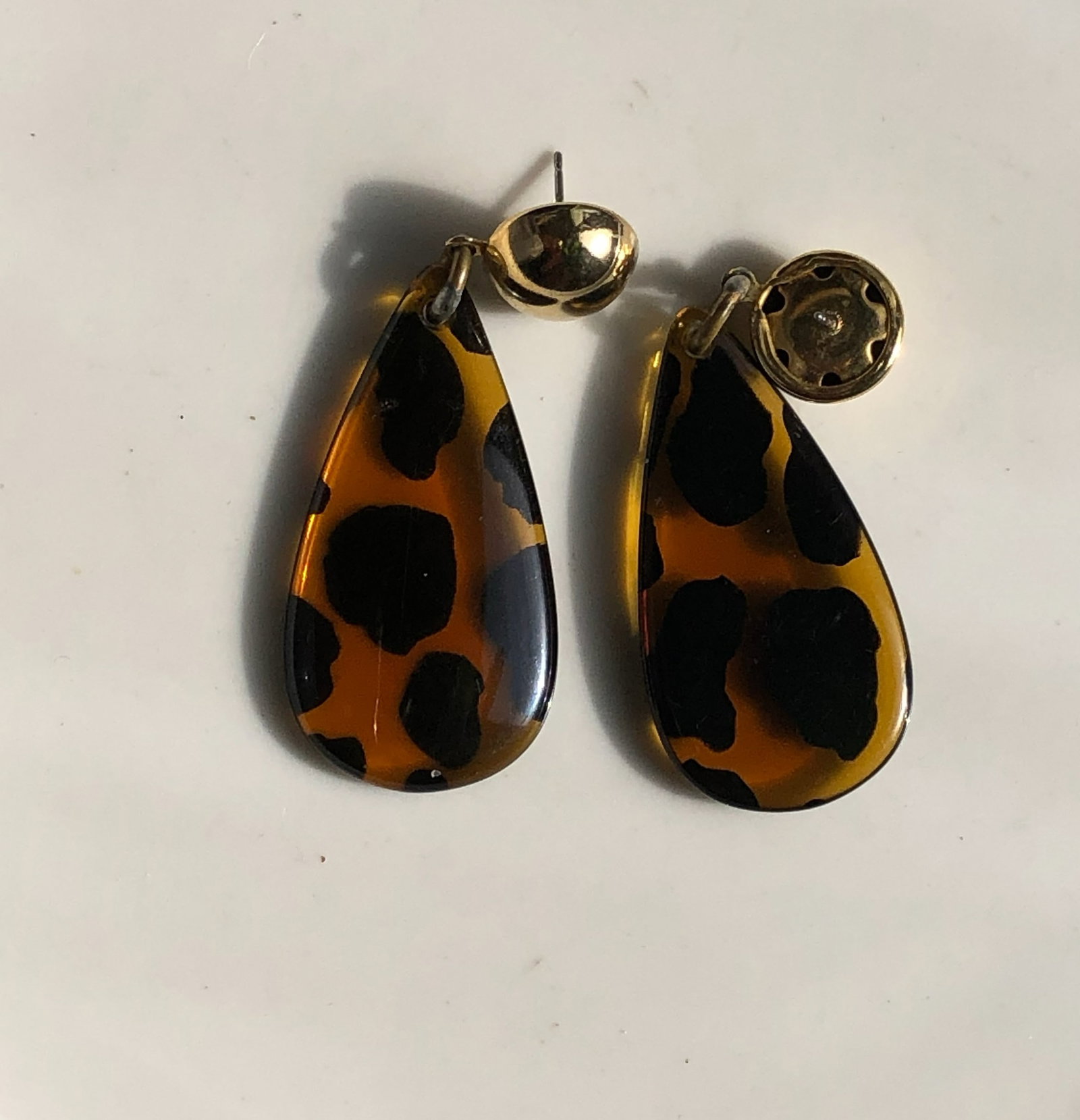 Leopard Print Earrings - 2
