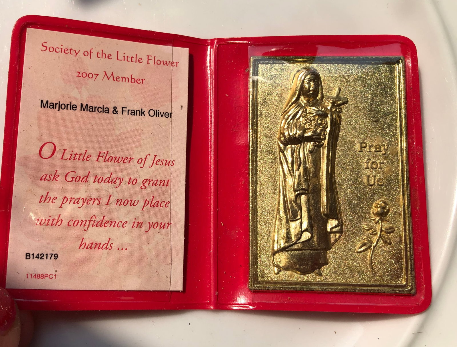 Vintage Prayer Plaque: Vintage Prayer Plaque