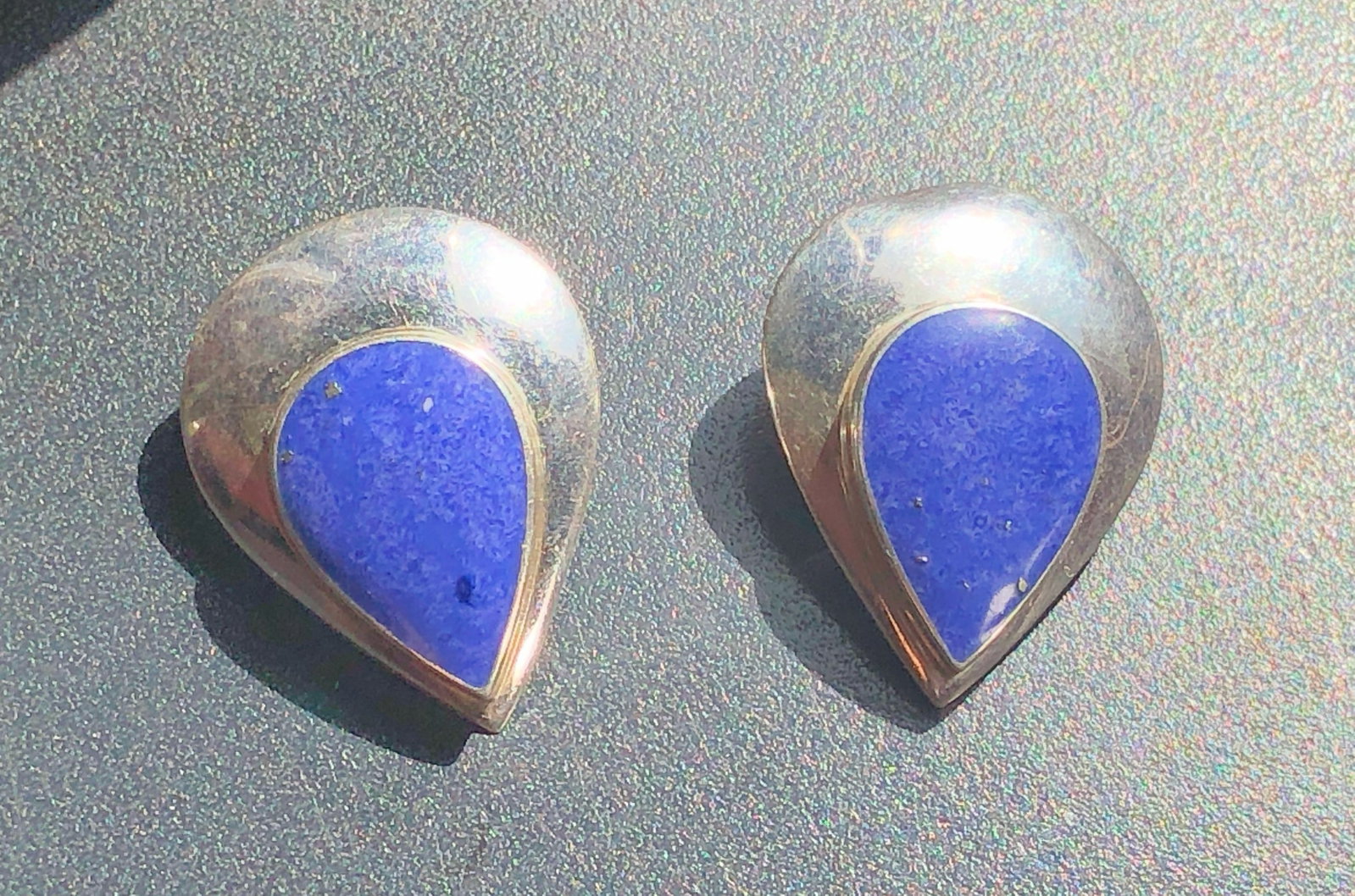 Pair of Silver Earrings: Pair of Silver Earrings