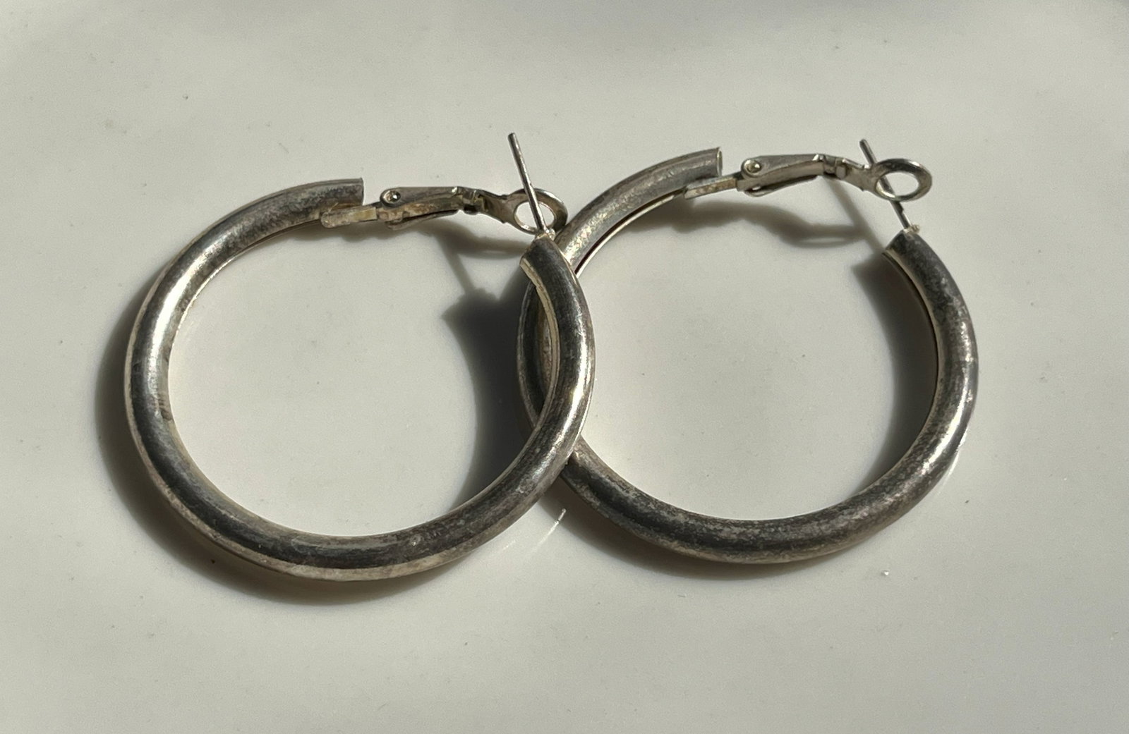 Pair of Silver Earrings (1 of 3)