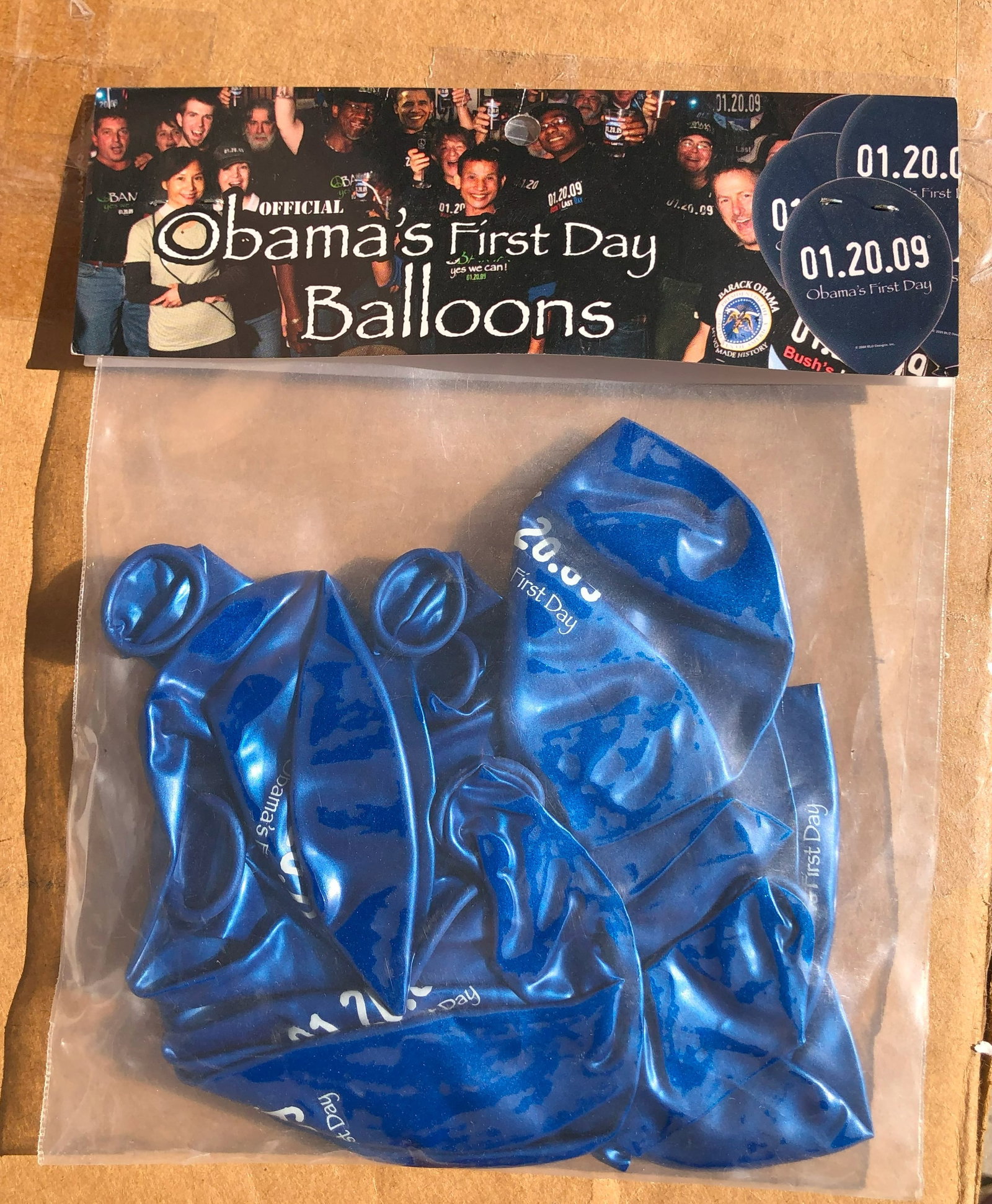 Obama's First Day Balloons Jan 20,2009 (1 of 2)