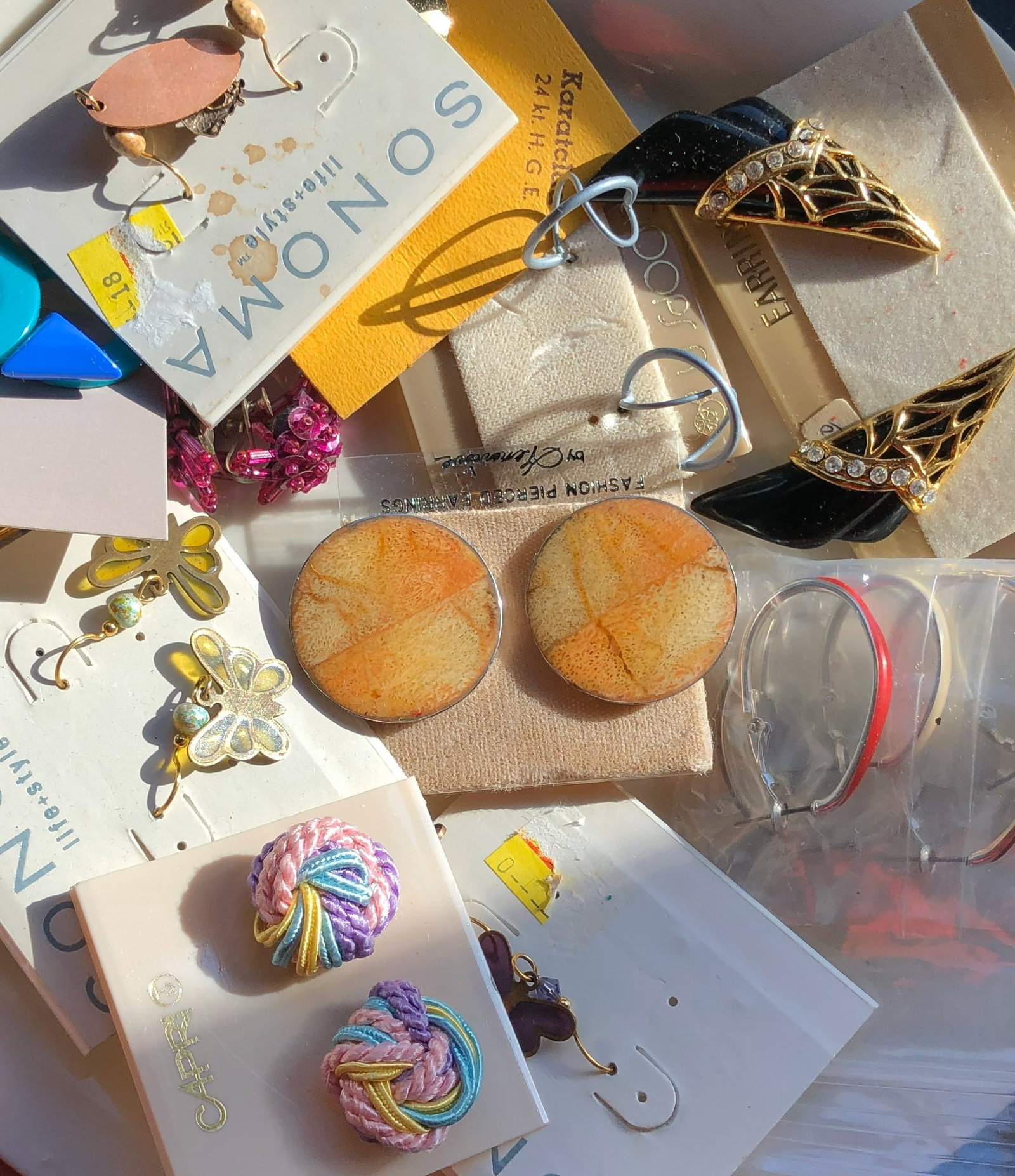 Group of Earrings: Group of Earrings