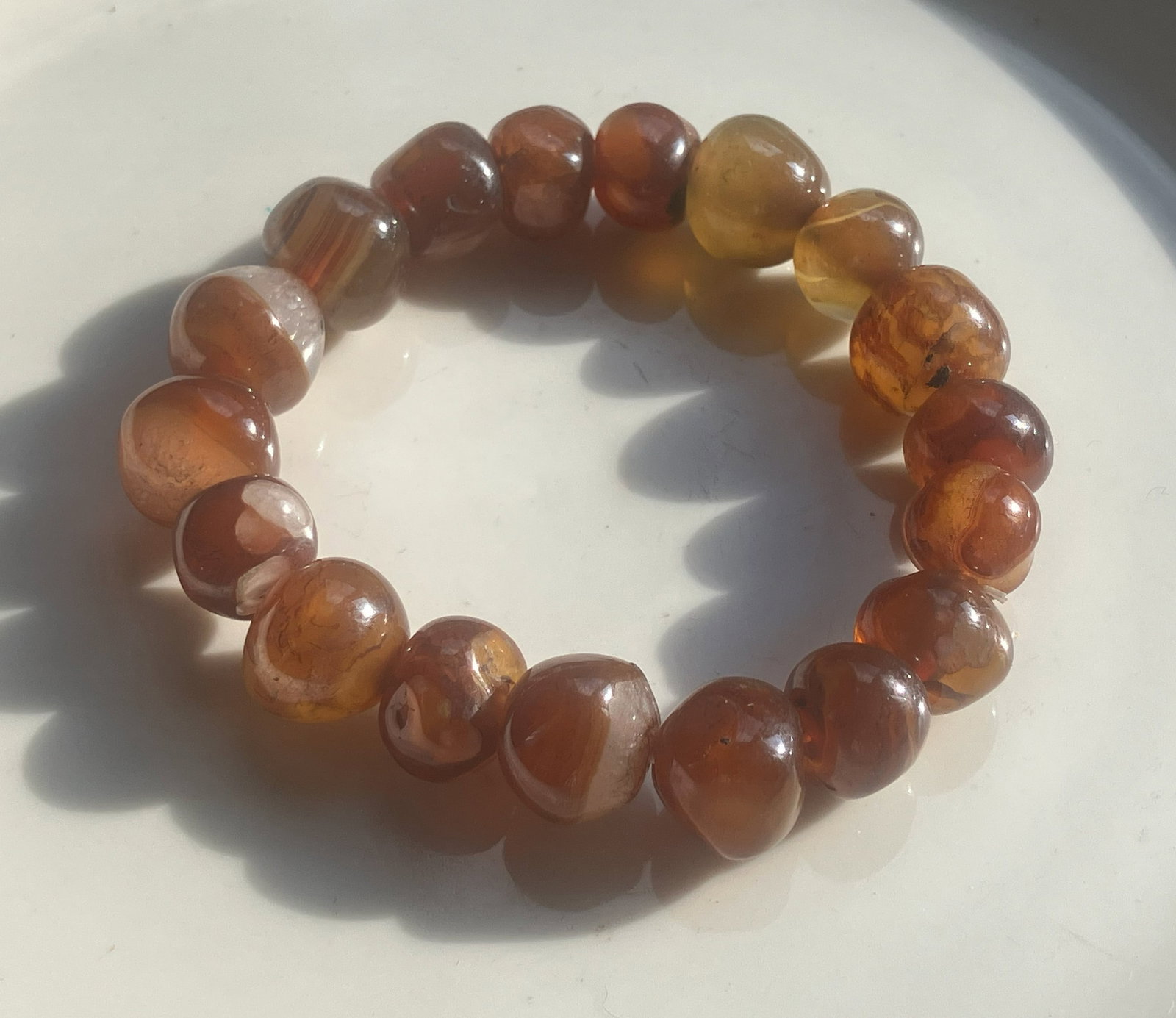 Vintage Carnelian Bracelet: Vintage Carnelian Bracelet