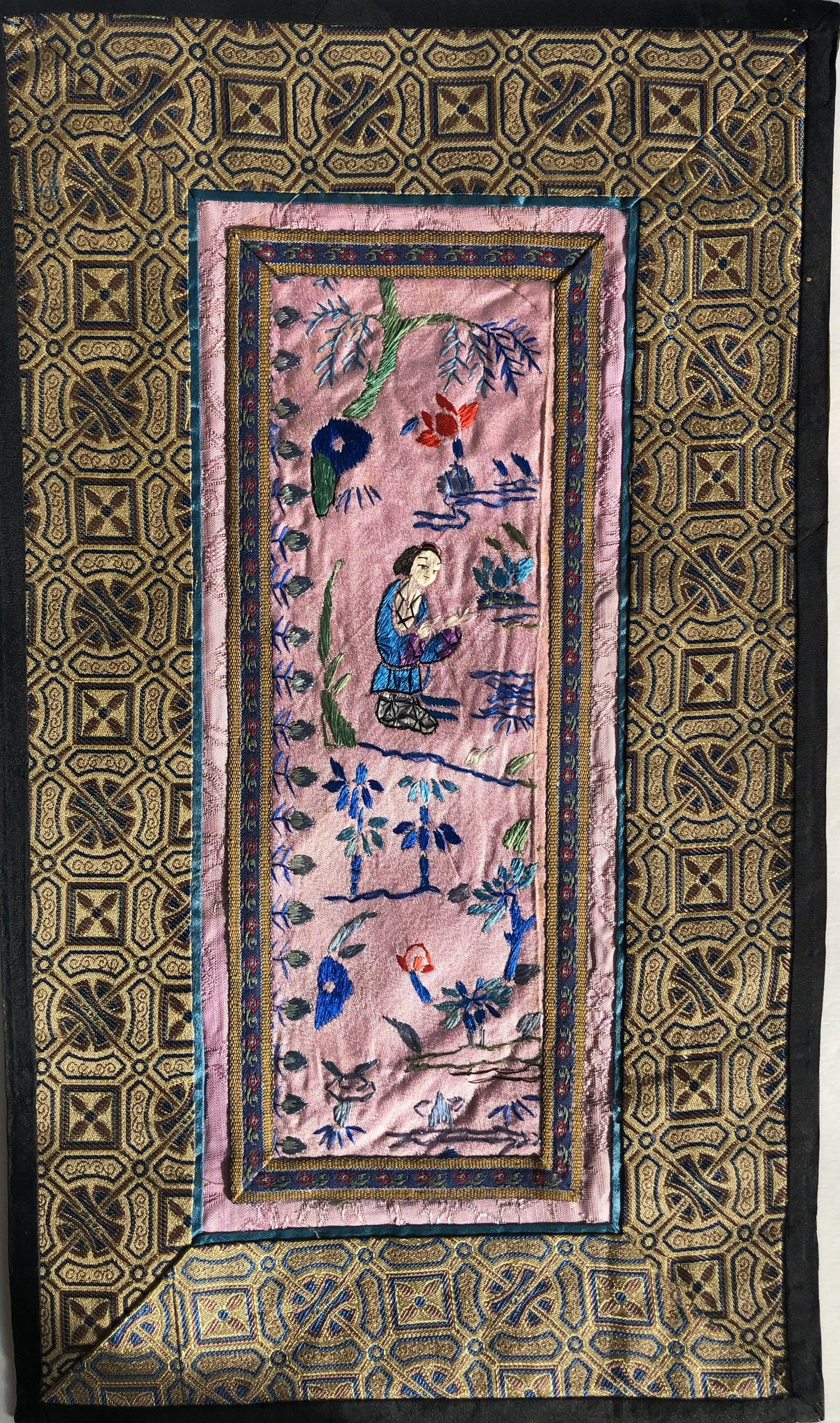 Vintage Embroidery Panel: Vintage Embroidery Panel