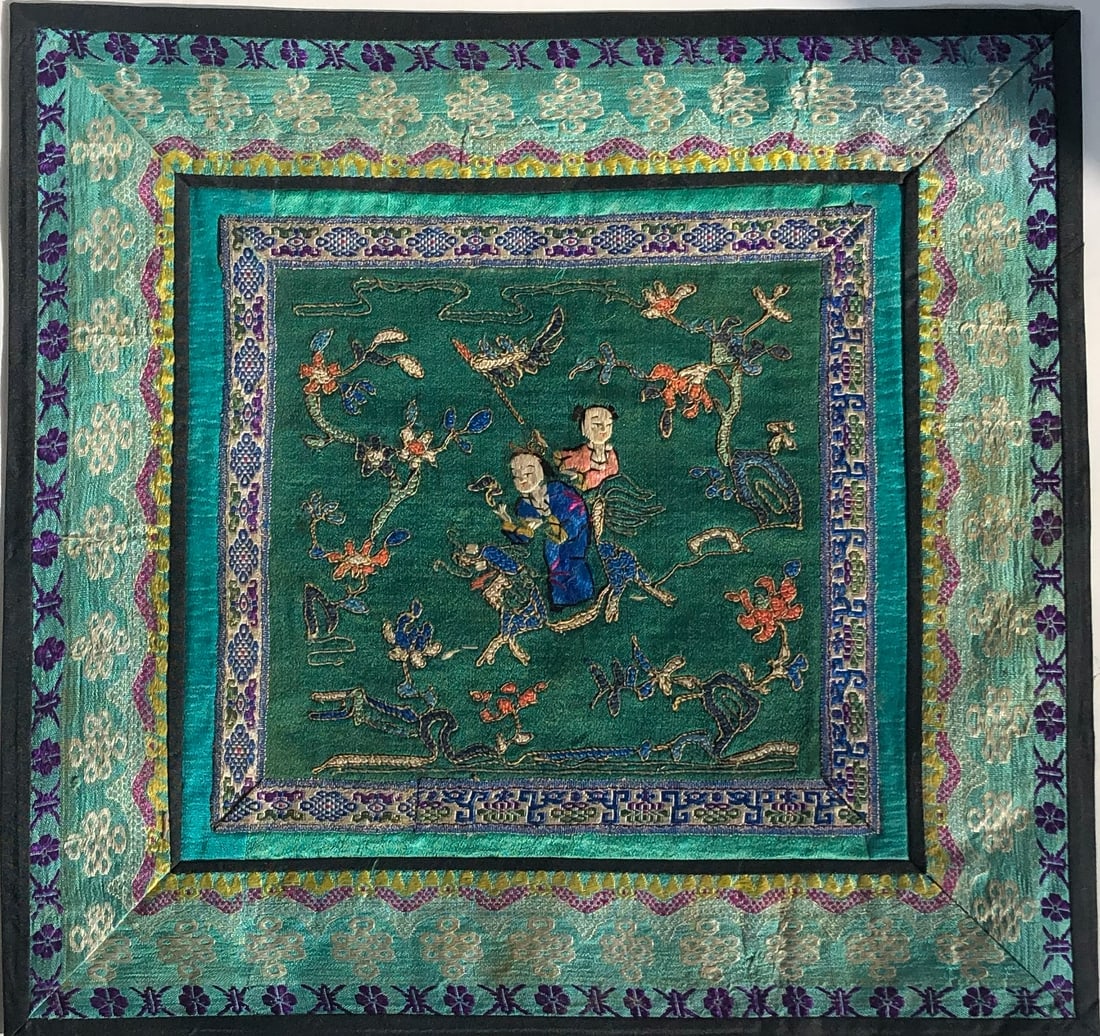 Vintage Embroidery Panel: Vintage Embroidery Panel