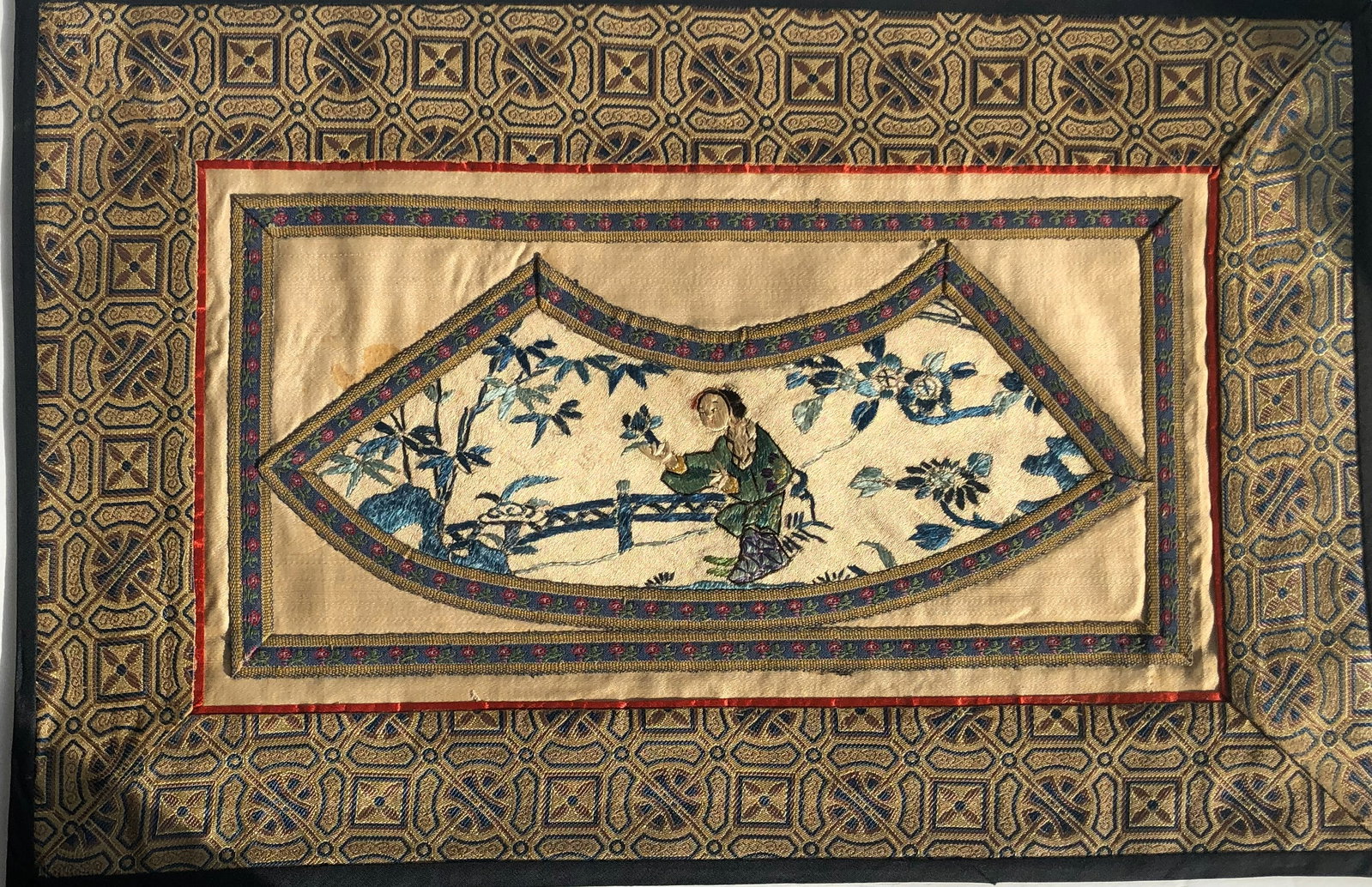 Vintage Embroidery Panel: Vintage Embroidery Panel