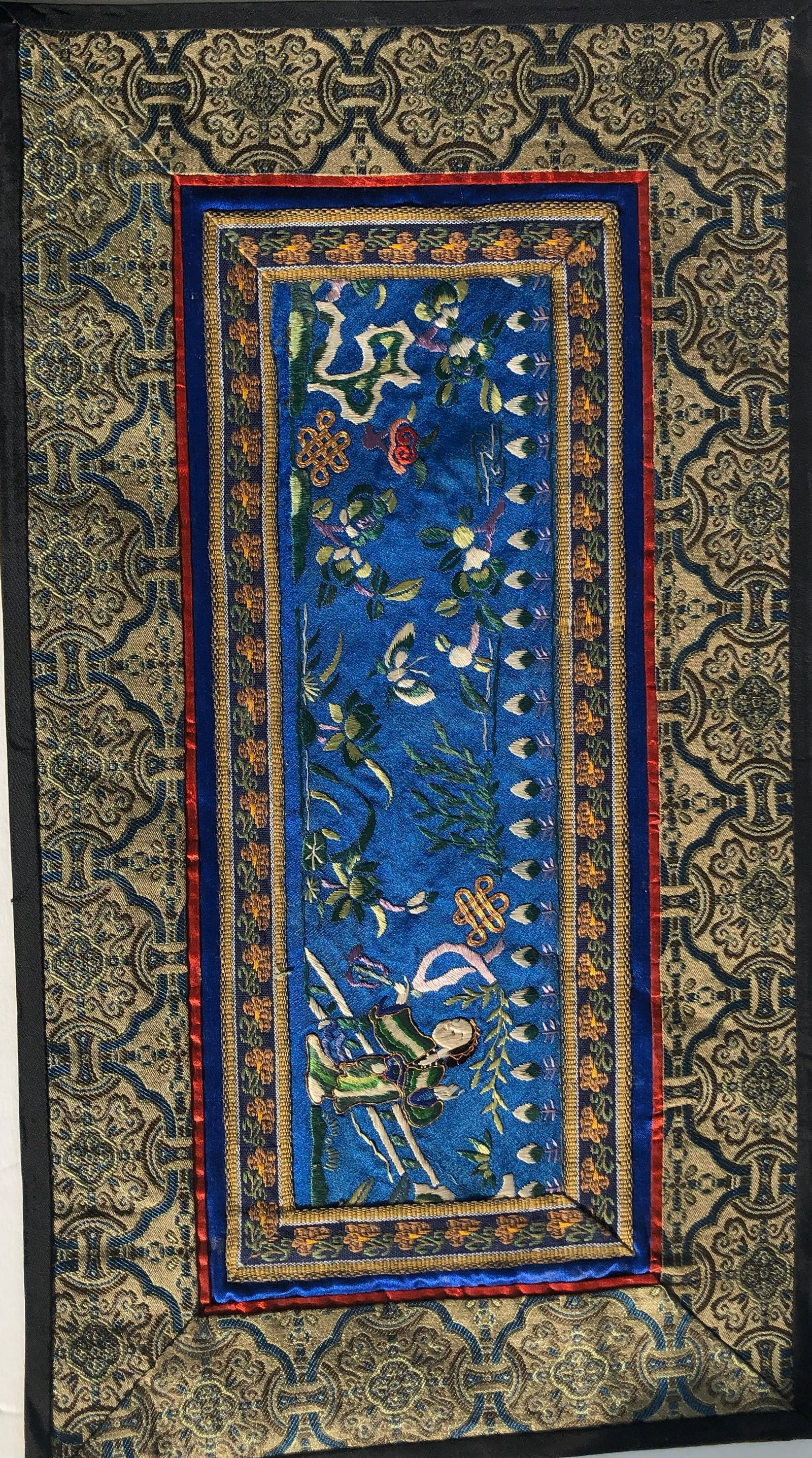 Vintage Embroidery Panel: Vintage Embroidery Panel