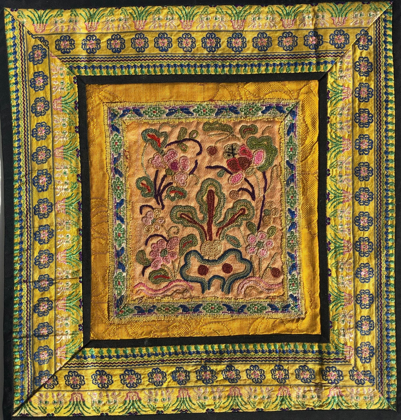 Vintage Embroidery Panel - 2