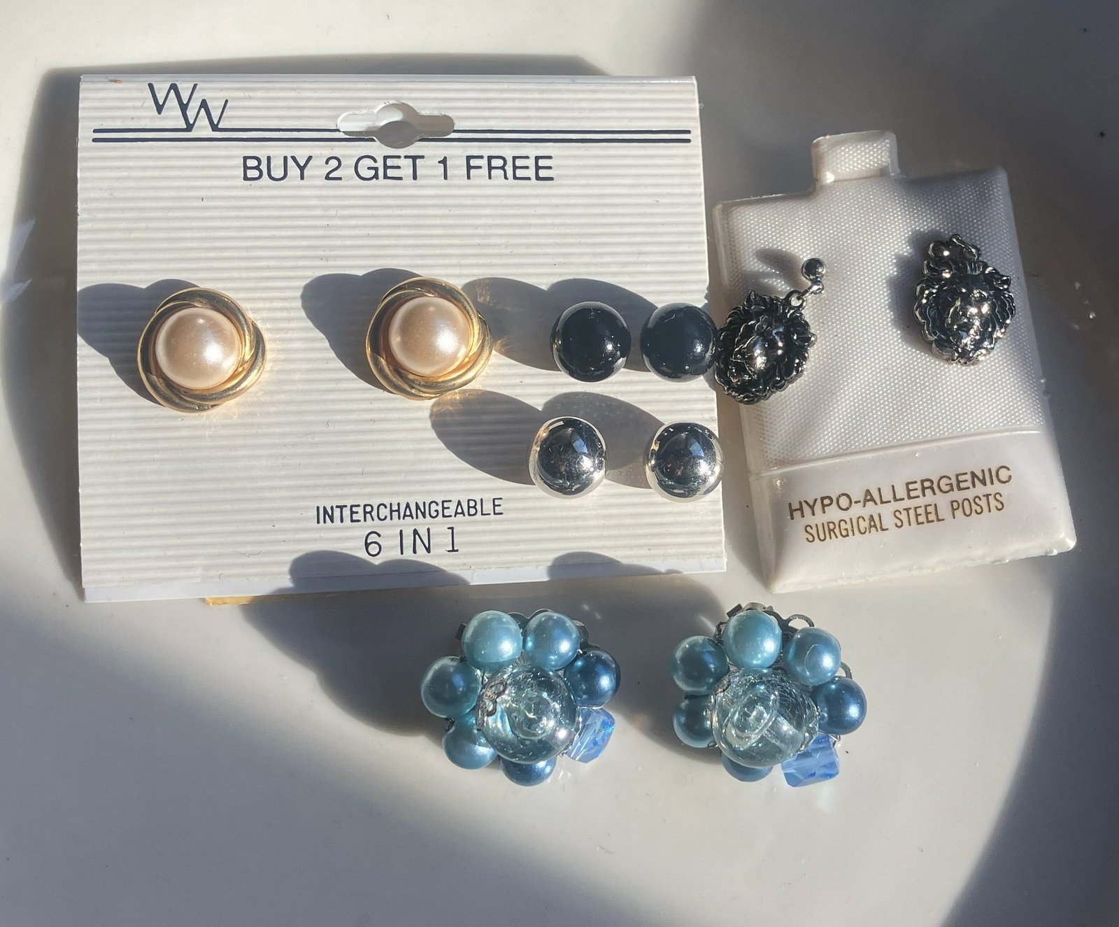Group of Earrings: Group of Earrings