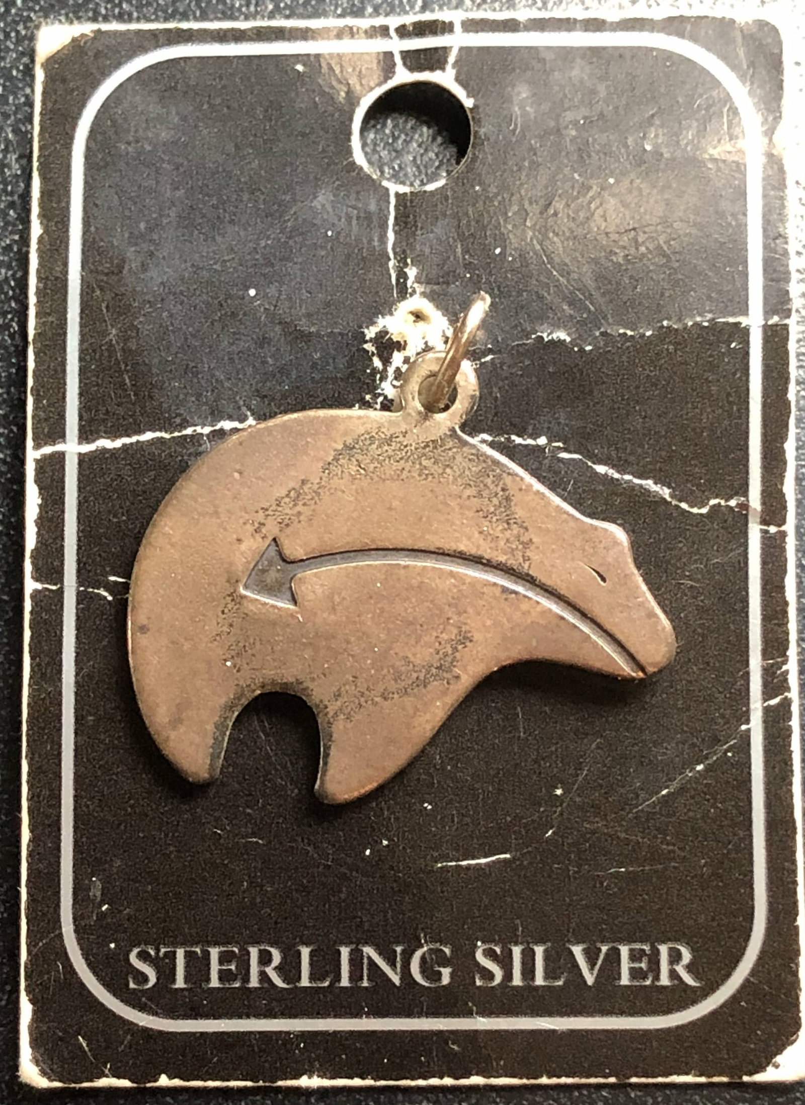 Silver Bear Pendant (1 of 3)