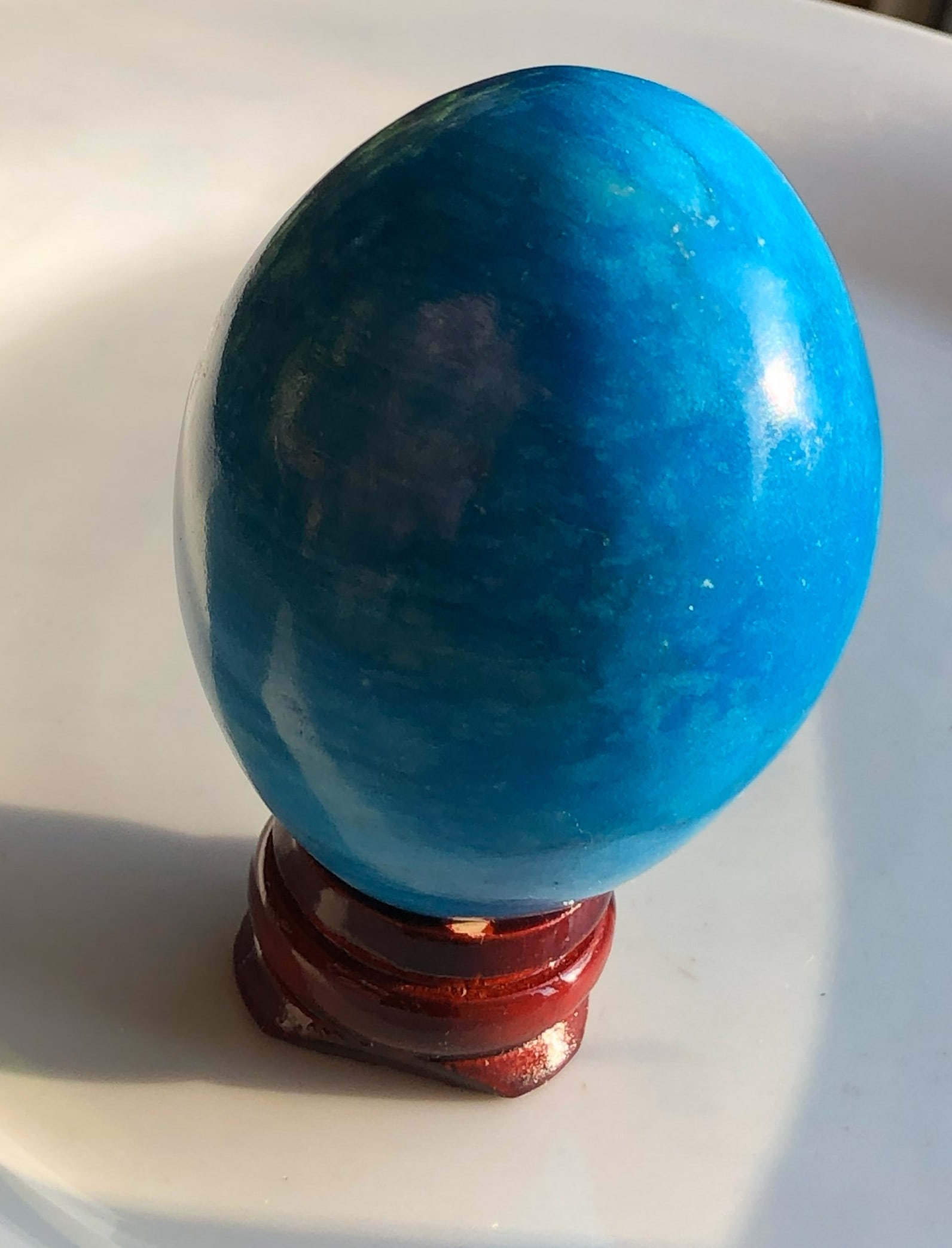 Vintage Stone Egg Display: Vintage Stone Egg Display, Size: 3"