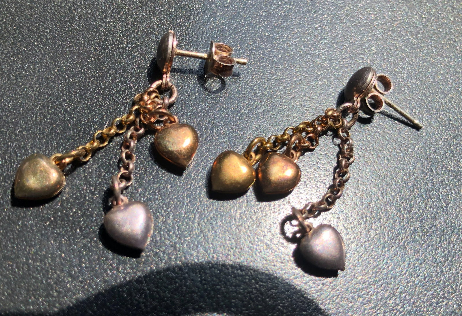 Pair of Silver Earrings: Pair of Silver Earrings