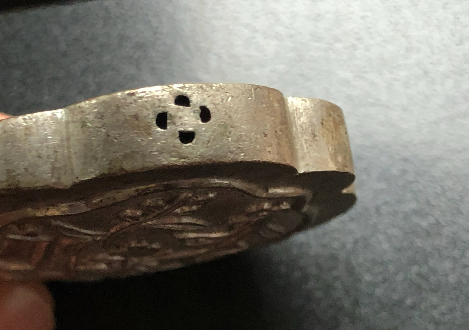 Antique Silver Lock - 2