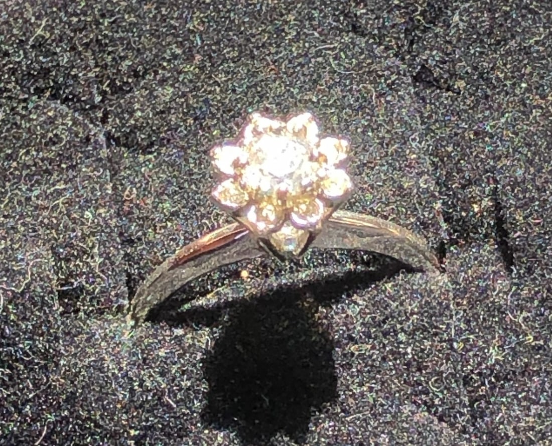 Vintage silver ring - 2