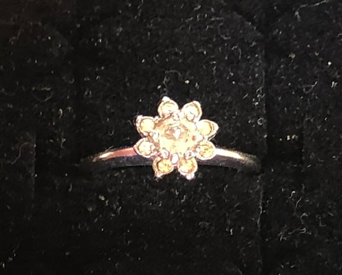Vintage silver ring - 3