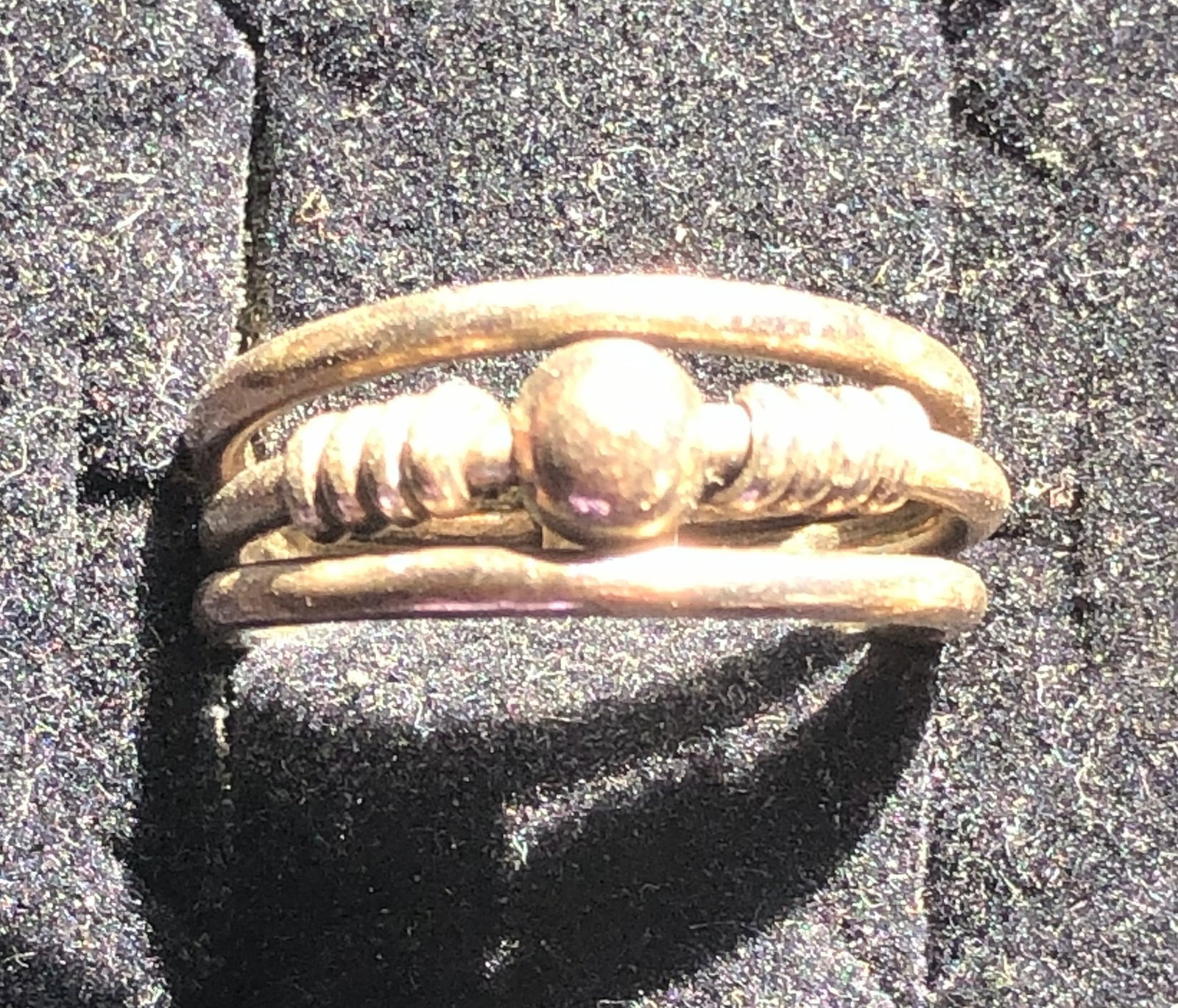Vintage silver ring - 2