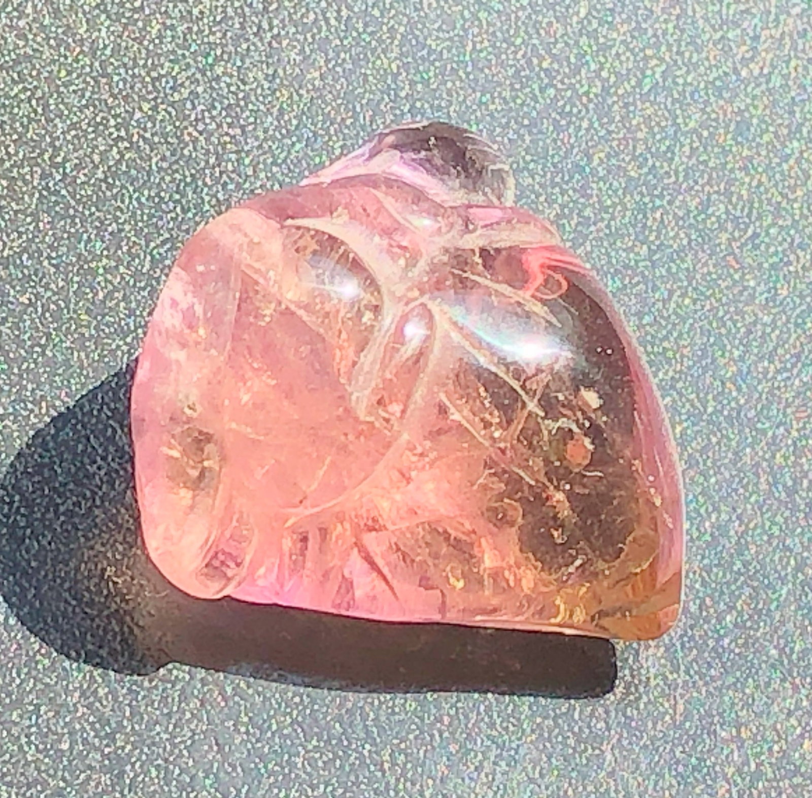 Vintage Ametrine Carving (1 of 3)