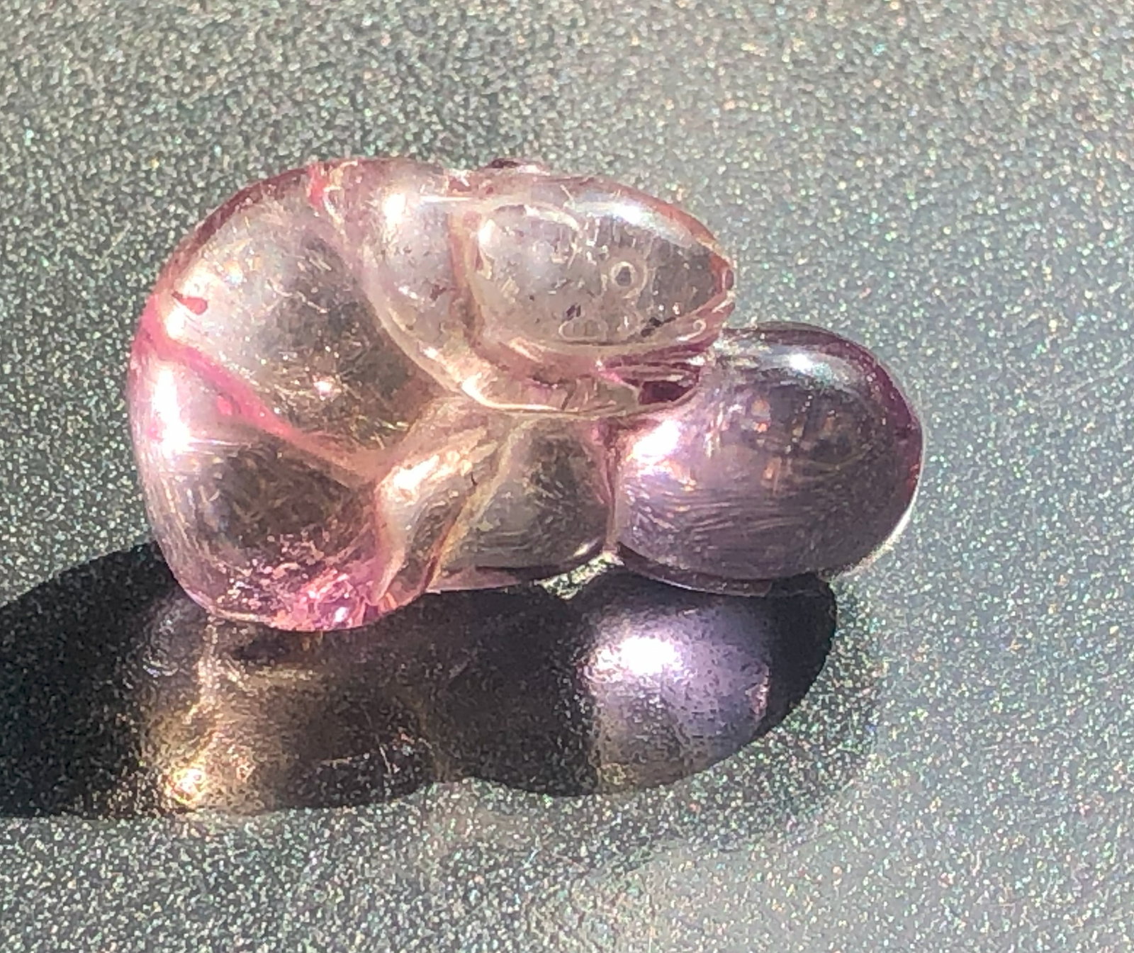 Vintage Ametrine Carving: Vintage Ametrine Carving
