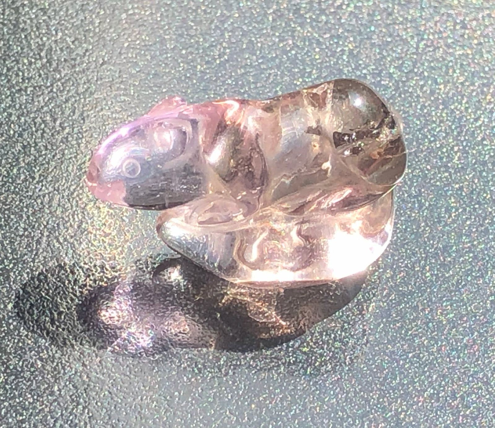 Vintage Ametrine Carving: Vintage Ametrine Carving