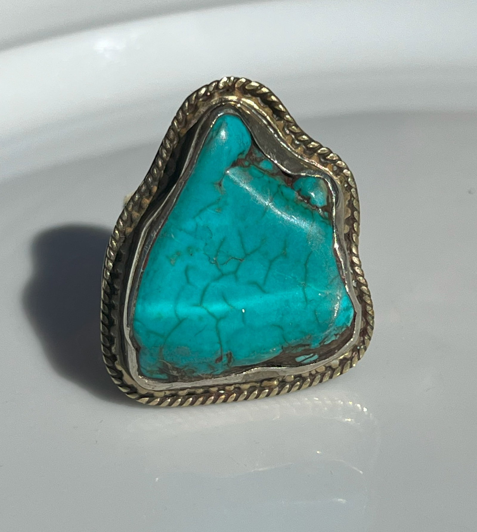 Vintage silver ring - 2