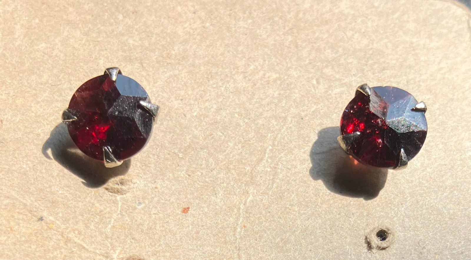 Pair of Silver Earrings: Pair of Silver Earrings