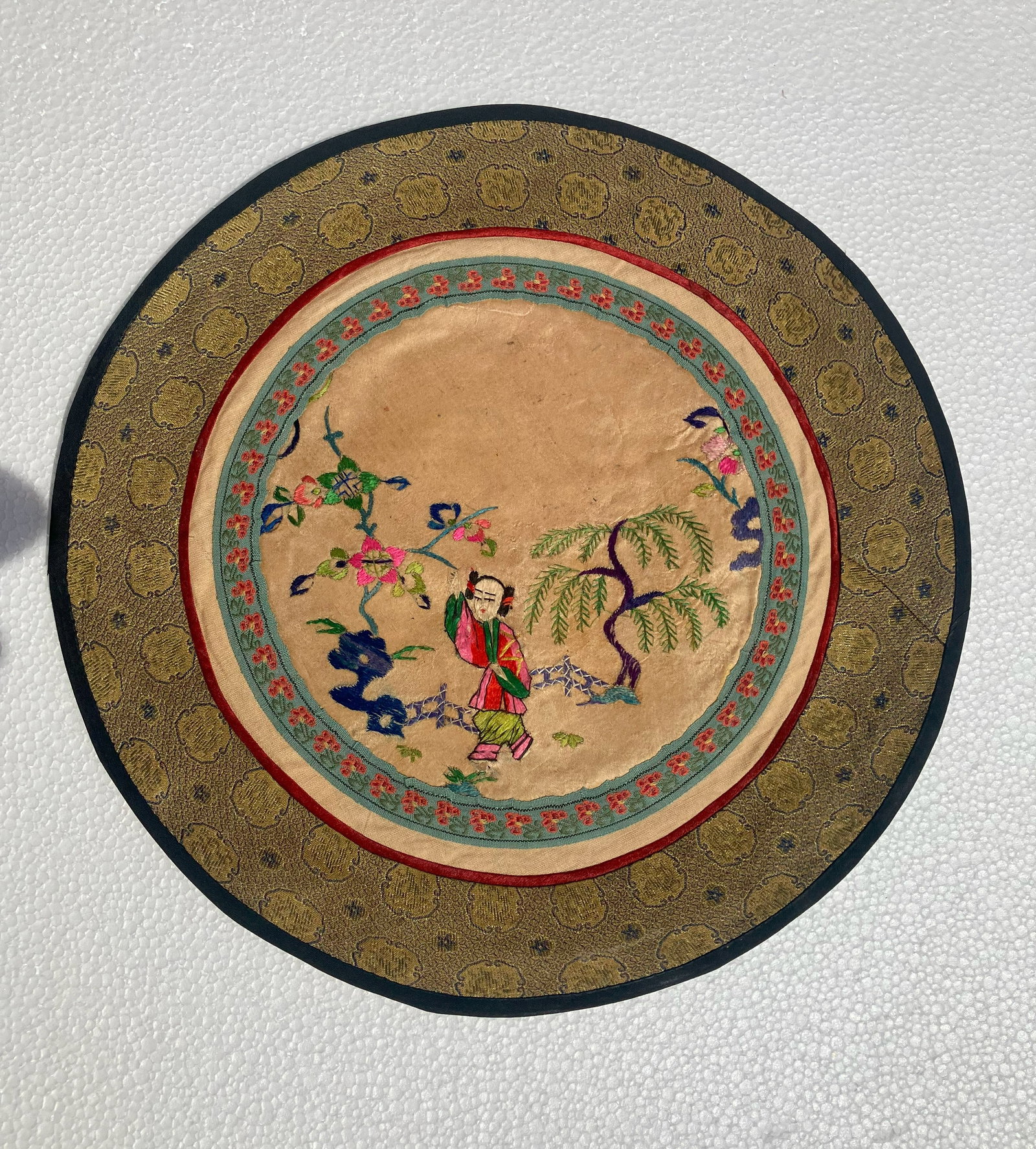 Vintage Embroidery Panel (1 of 2)
