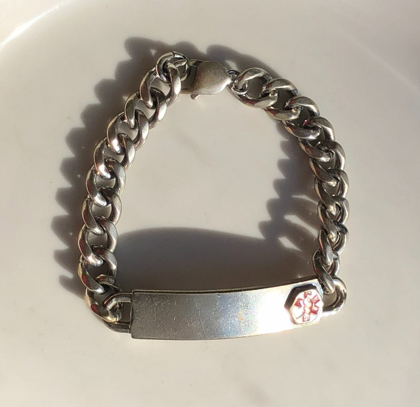 Vintage Silver Bracelet: Vintage Silver Bracelet, weight 45.8g