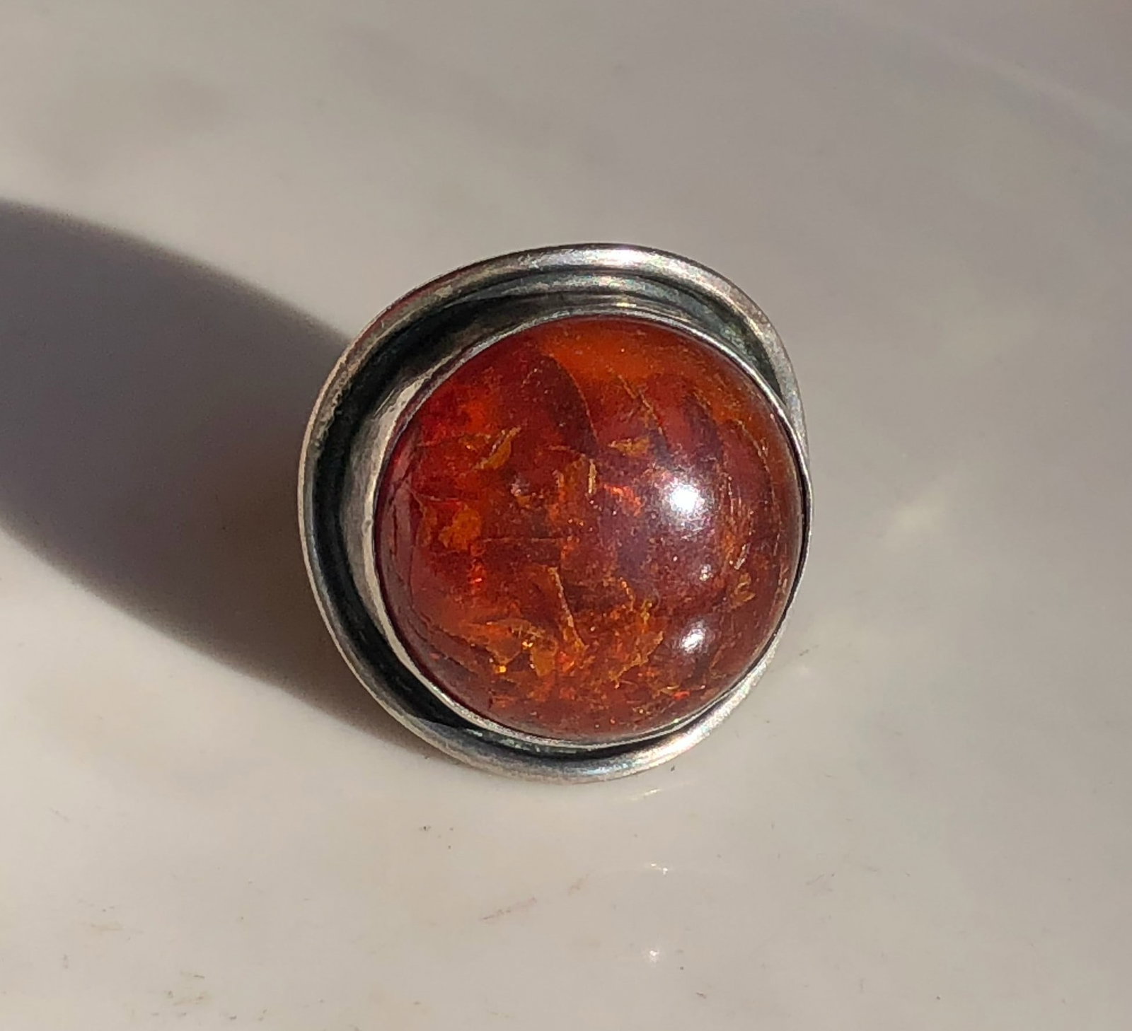 Vintage Silver ring: Vintage Silver ring, Size 7, weight 9.3g