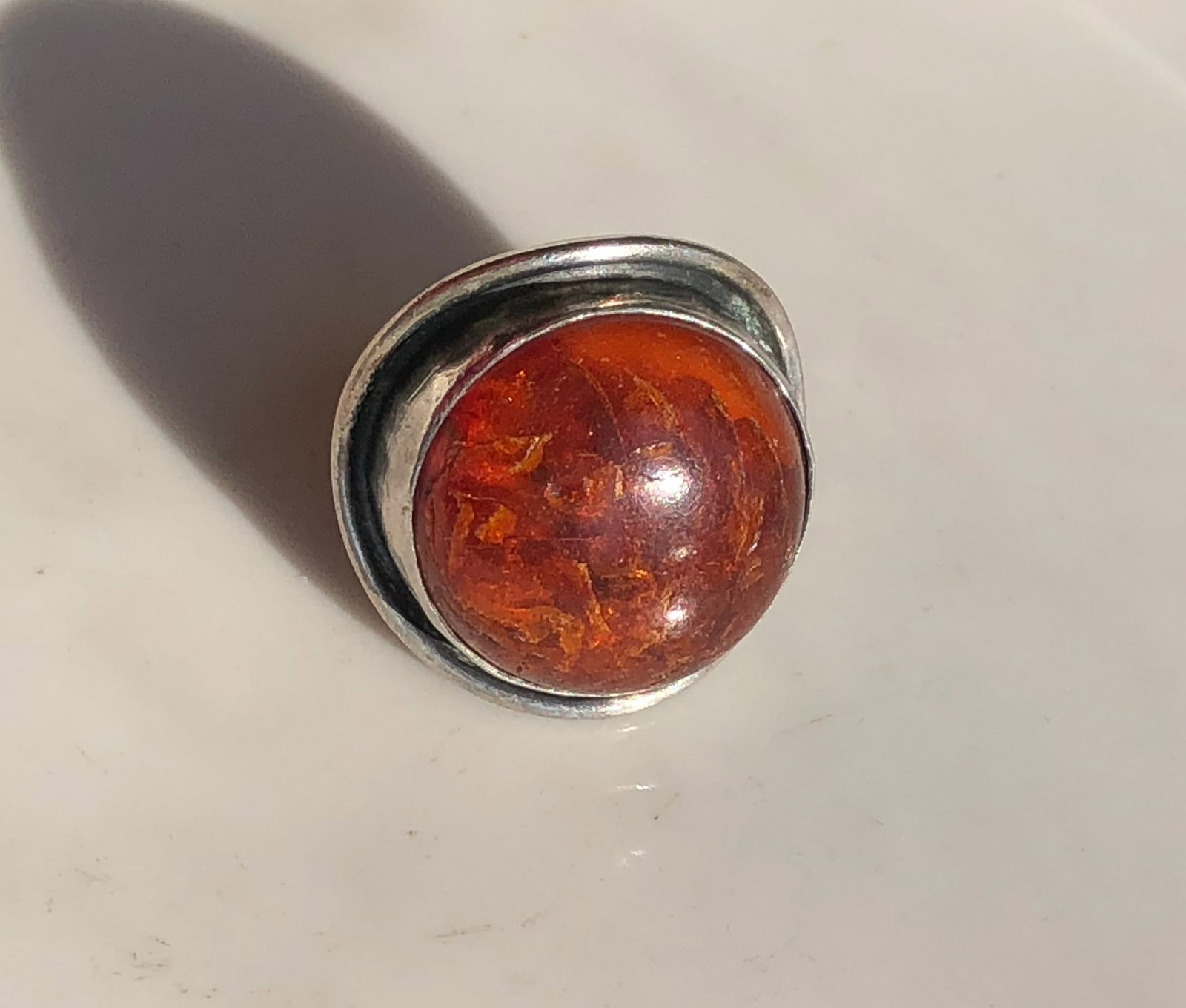 Vintage Silver ring - 3