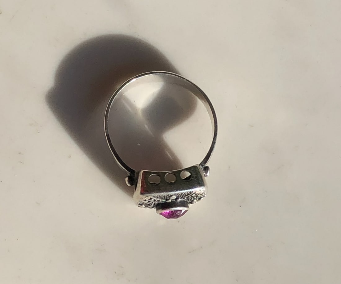 Vintage Silver ring - 2
