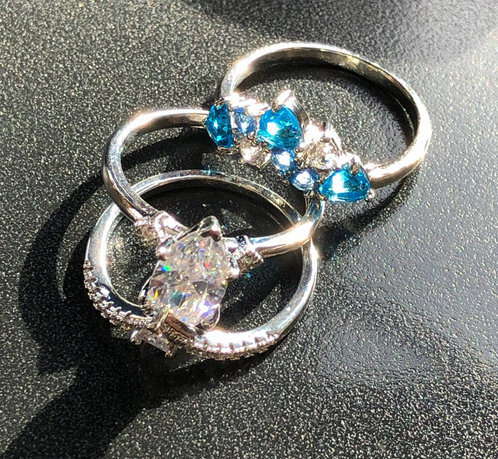 Three Sets of Rings: Three Sets of Rings