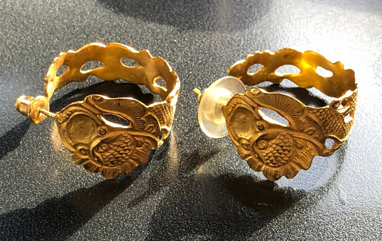 Pair of gold filled Earrings: Pair of gold filled Earrings